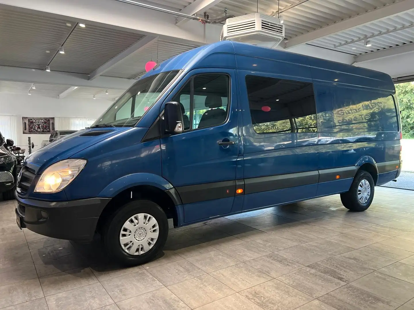 Mercedes-Benz Sprinter 413/513 CDI Maxi Mixto*5-Sitzer*DoKa* Blauw - 1