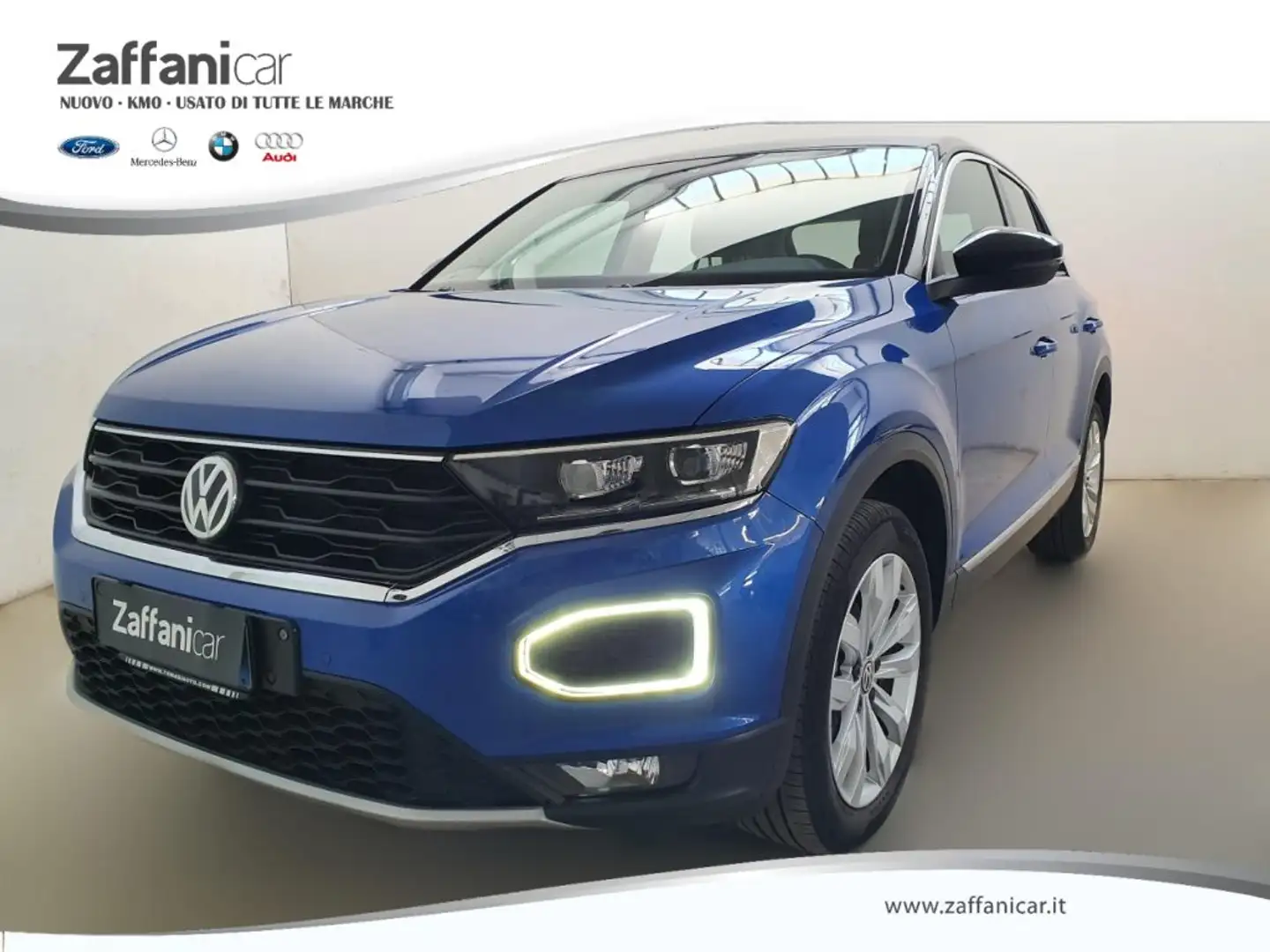 Volkswagen T-Roc 1.0 TSI 115 CV Advanced BlueMotion Technology Blu/Azzurro - 1