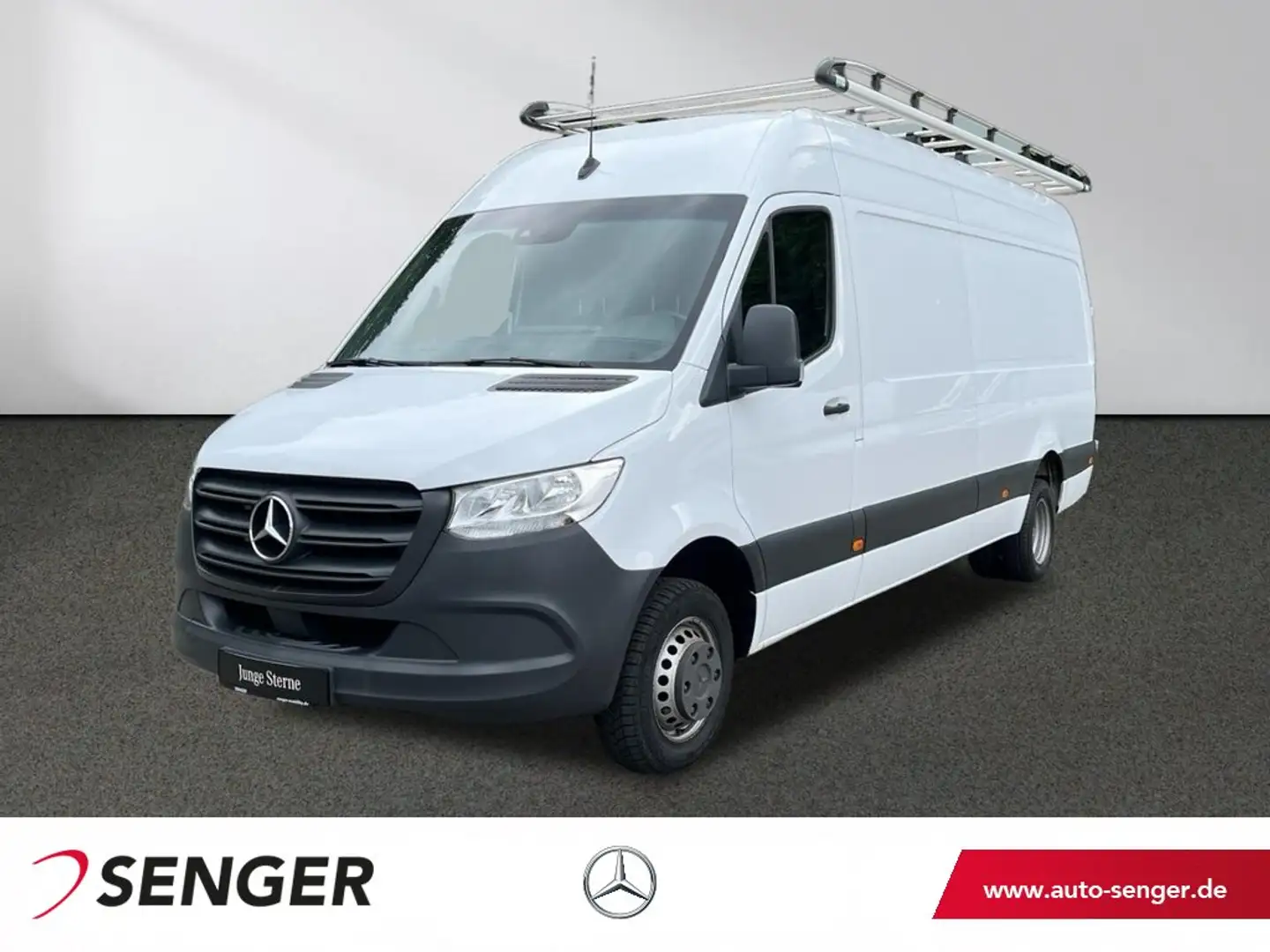 Mercedes-Benz Sprinter 519 CDI KA L3H2 Standhzg V6 AHK3,5t 7G Blanc - 1