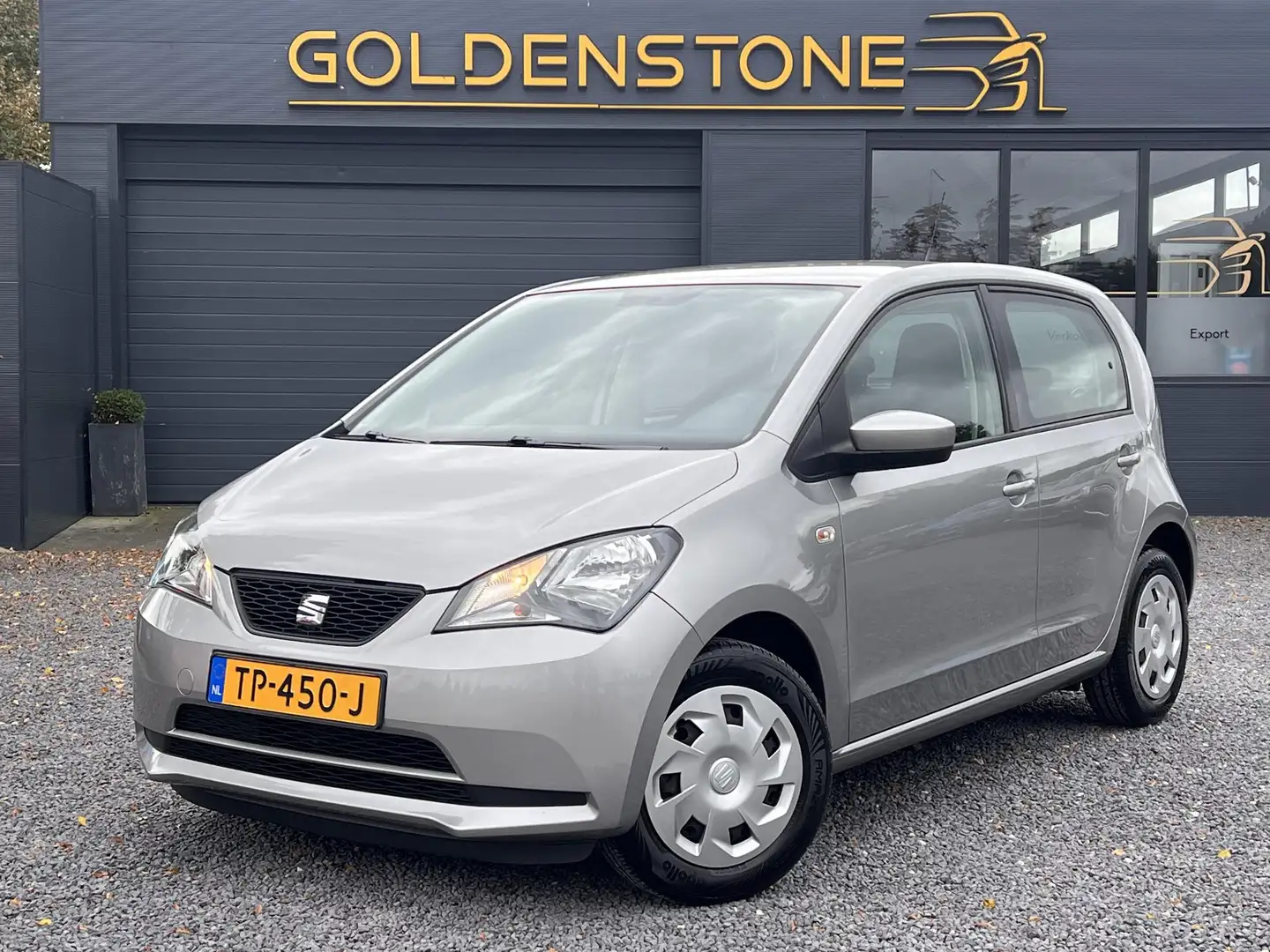 SEAT Mii 1.0 Style Airco,5 Deurs,Elektr. Ramen,Weinig KM,Ni Grijs - 1