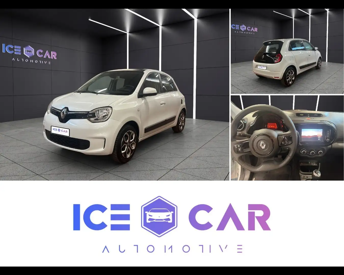 Renault Twingo 3ª serie - Twingo SCe 65 CV Intens CABRIO Bianco - 1