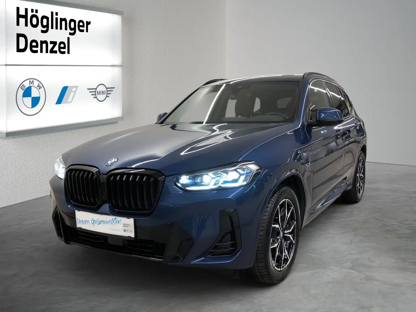 BMW X3 xDrive30e Blau - 1