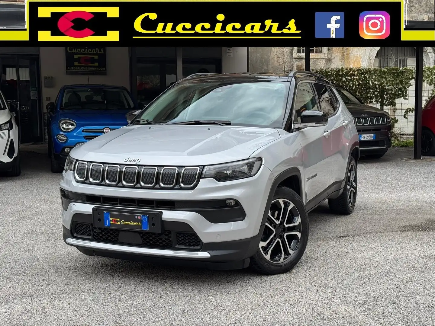 Jeep Compass Compass 1.6 mjt S 2wd 130cv Grigio - 1