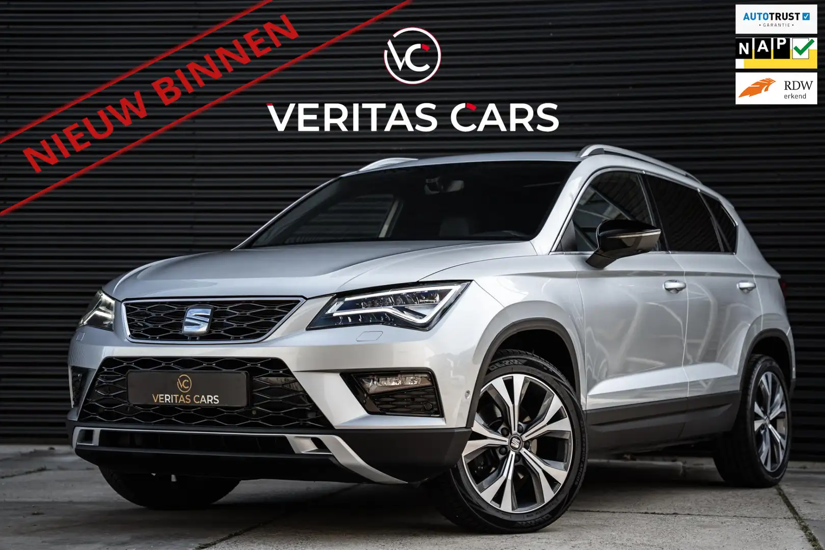 SEAT Ateca 1.4 EcoTSI FR Xcellence 150PK |Pano|Navi|Full Led| Grijs - 1