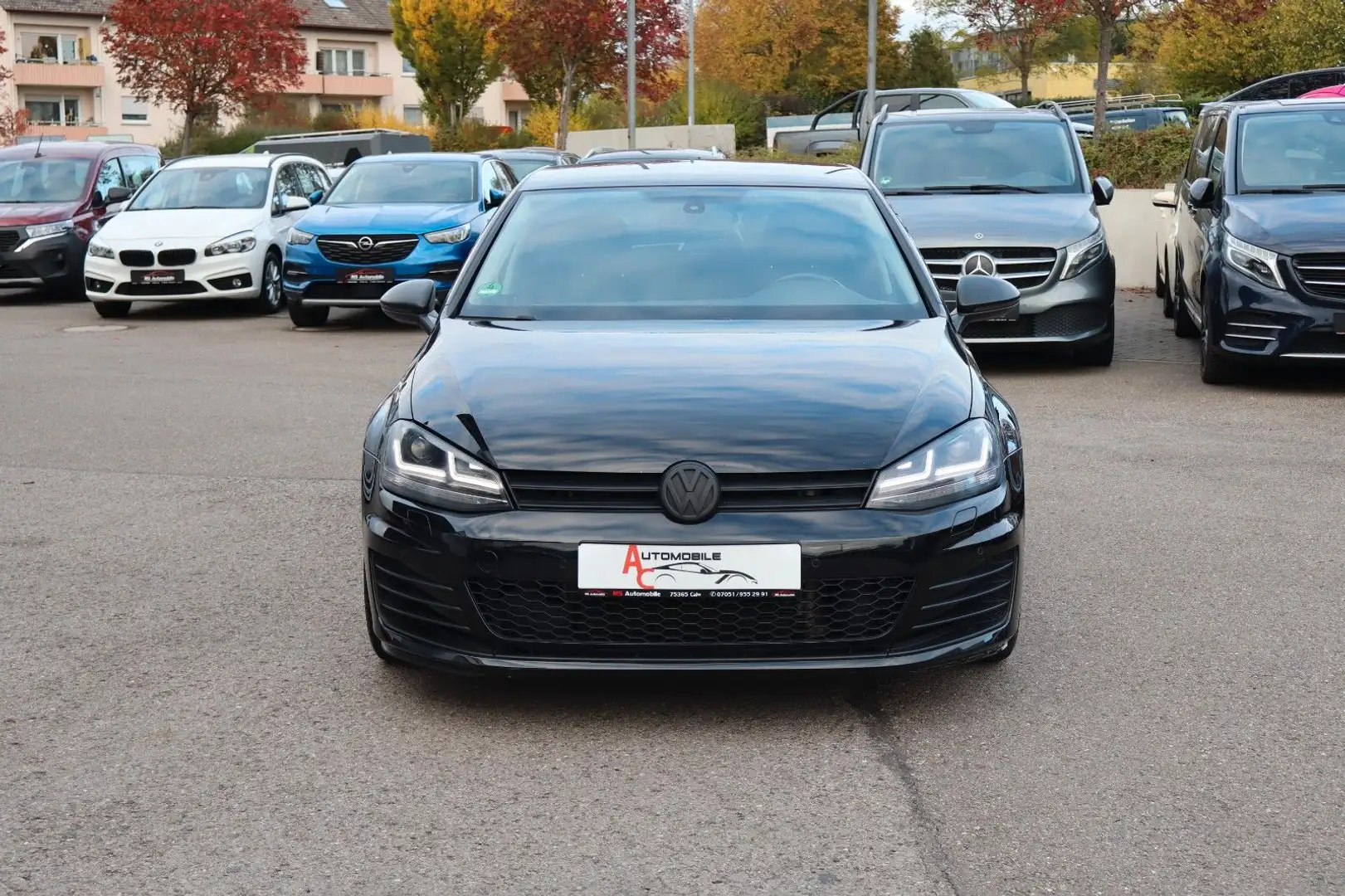 Volkswagen Golf VII 2.0 TDI R-Line Exterieur BMT_LED_Navi_ Schwarz - 2