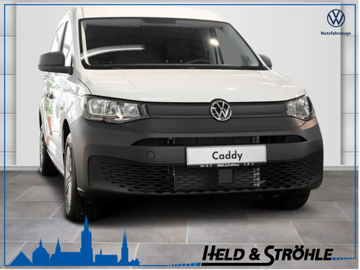 Volkswagen Caddy 2.0 TDI KASTEN AHK KLIMA NP:36.943.- Blanc - 1