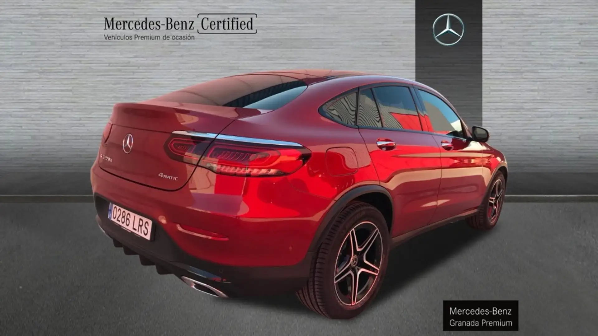 Mercedes-Benz GLC 220 -CLASS D 4MATIC AMG LINE Rojo - 2