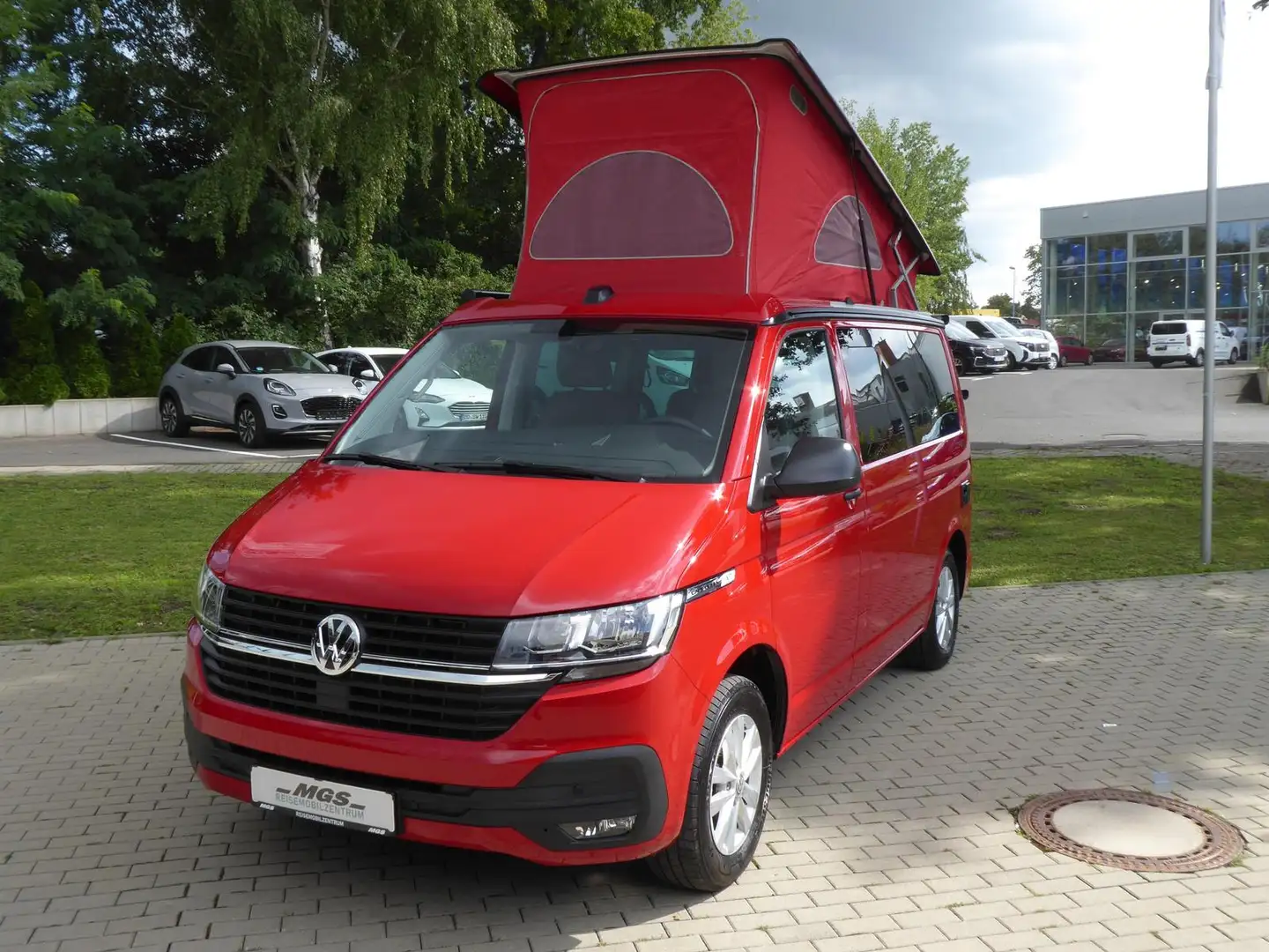 Volkswagen T6.1 California Coast #KAM #DAB+ #MARK #HEIZUNG Červená - 1