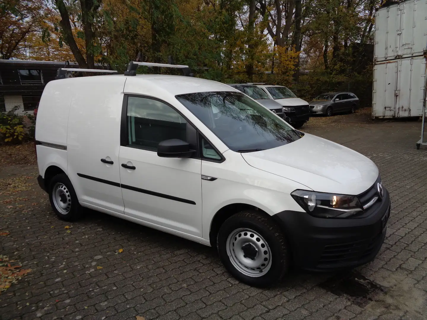 Volkswagen Caddy 2.0 TDI, Klima *Flügeltüren* TÜV neu Weiß - 1