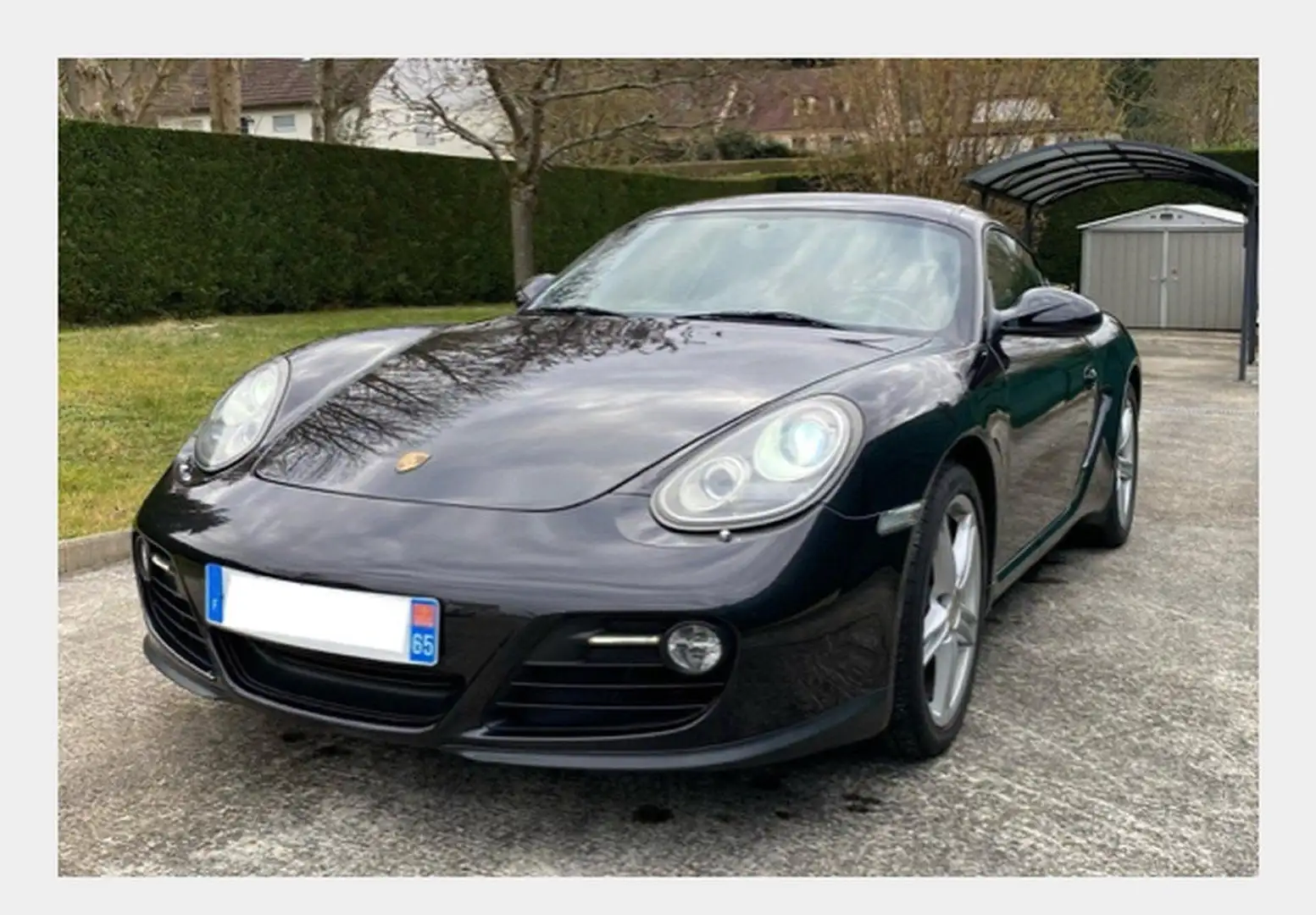 Porsche Cayman 2 bt pdk 2.9 l Noir - 1