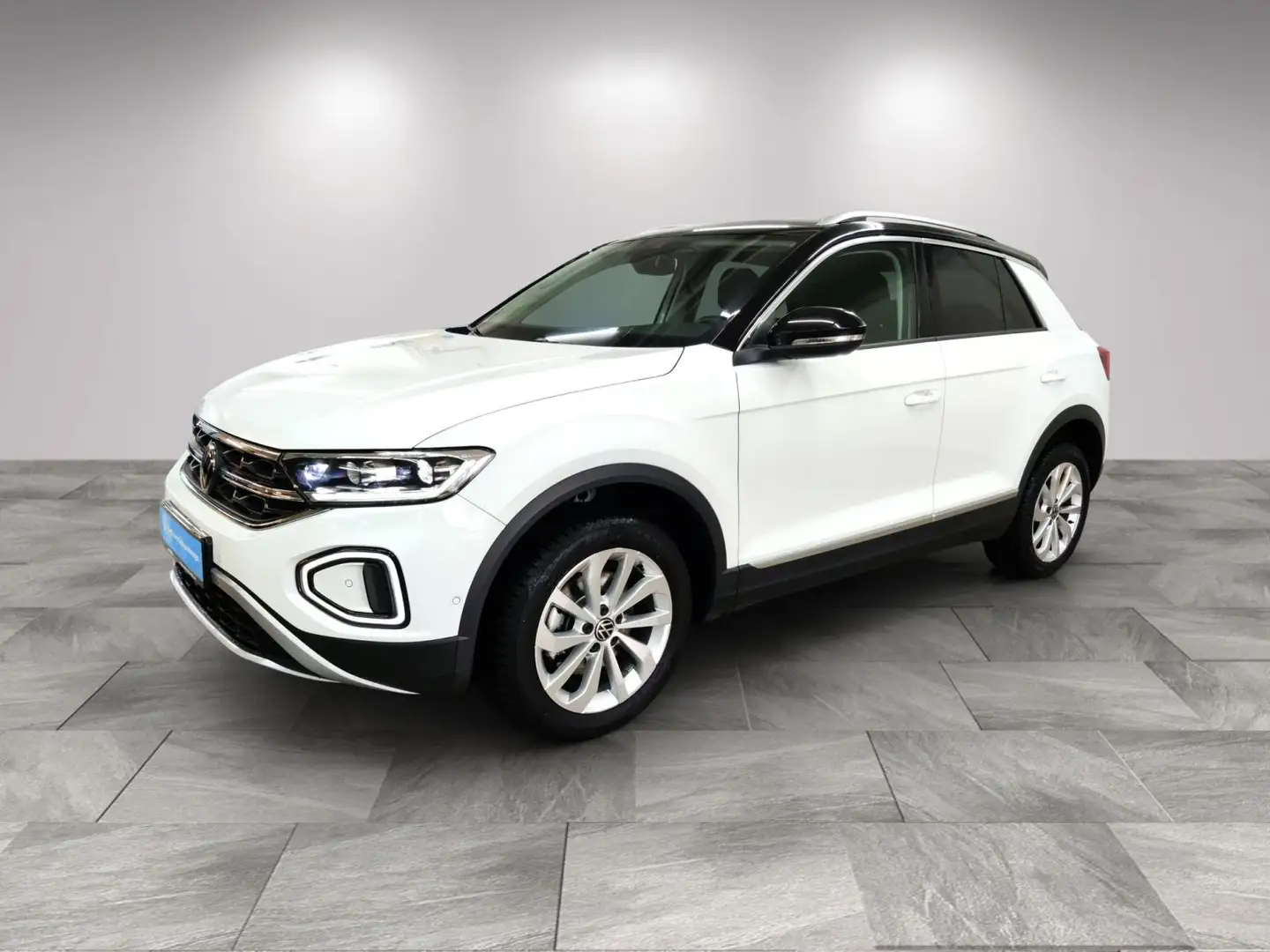 Volkswagen T-Roc Style 2.0 TDI DSG/AHK/LED+/Nav/RFK/11.29Ga Weiß - 2