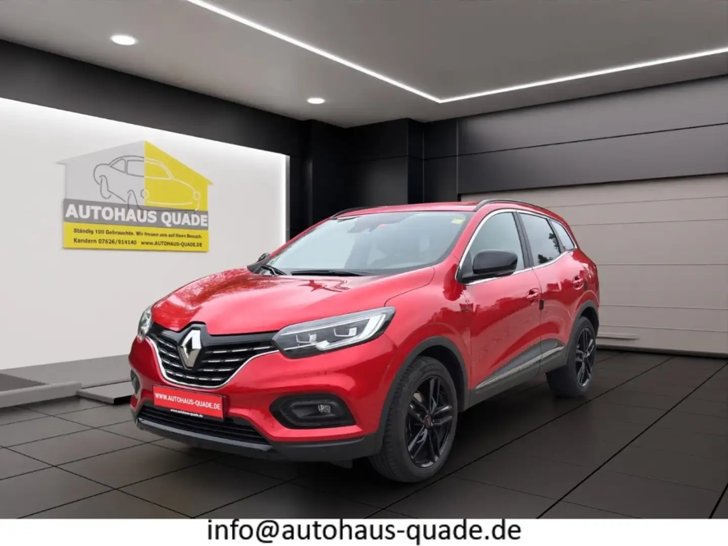 Renault Kadjar Black Edition AUTOMATIC Service-NEU Rot - 1
