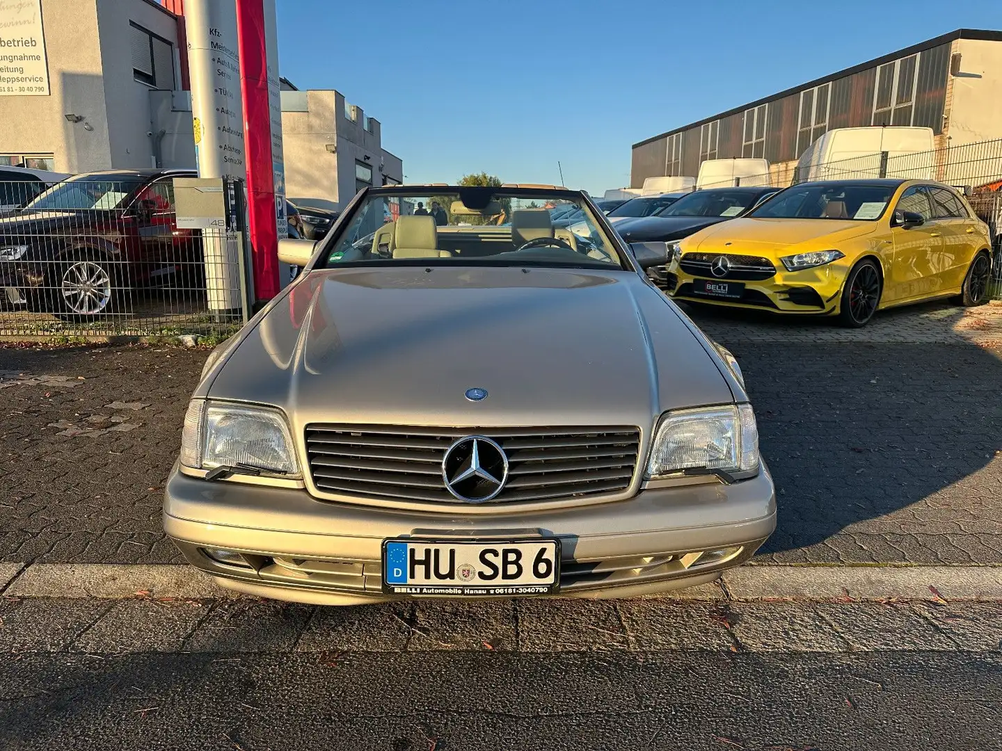 Mercedes-Benz SL 500 R129 18" AMG Motor Revidiert Verdeck Neu Gold - 2
