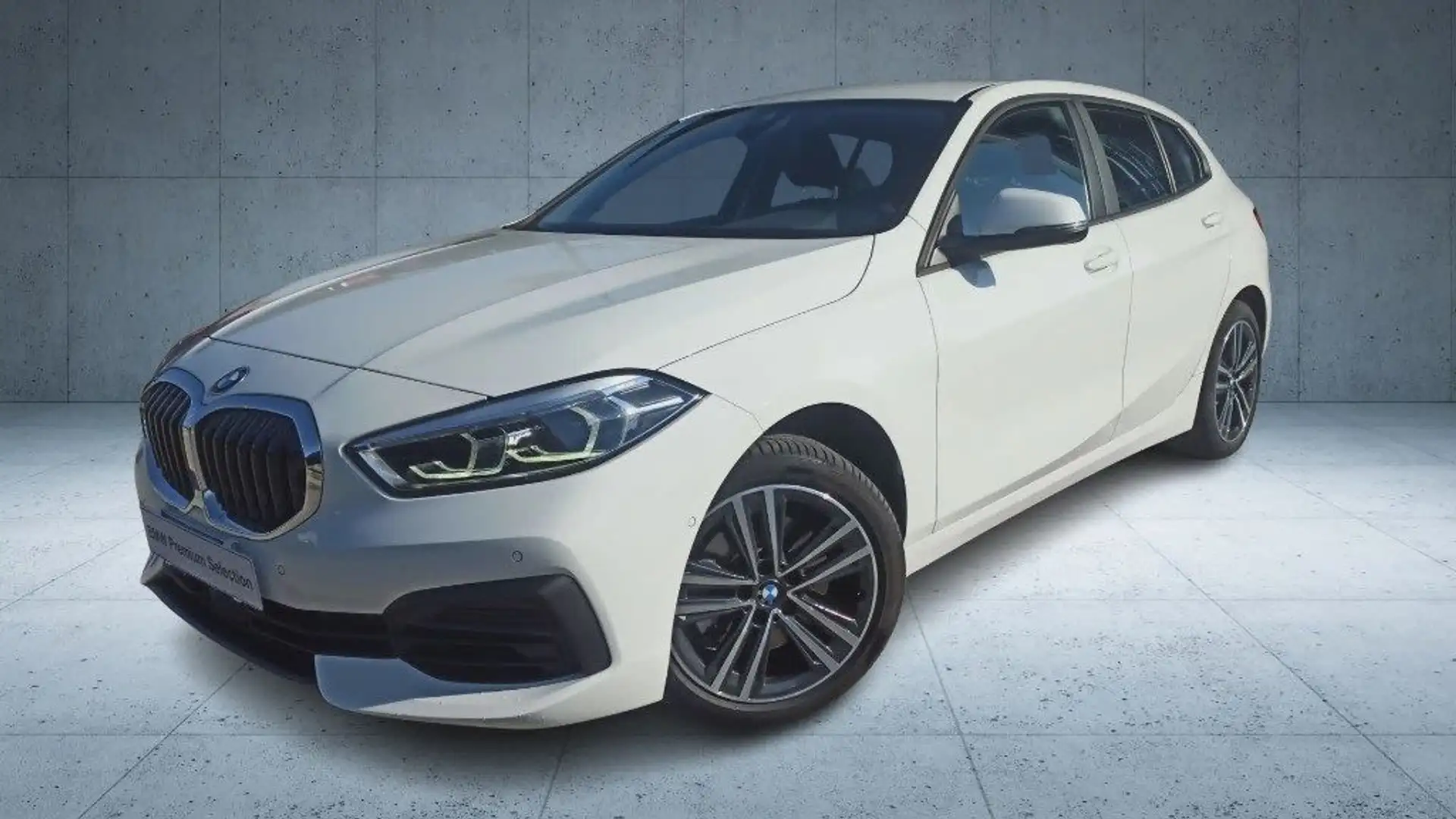 BMW 116 i 5p. Advantage Aut. Bianco - 1