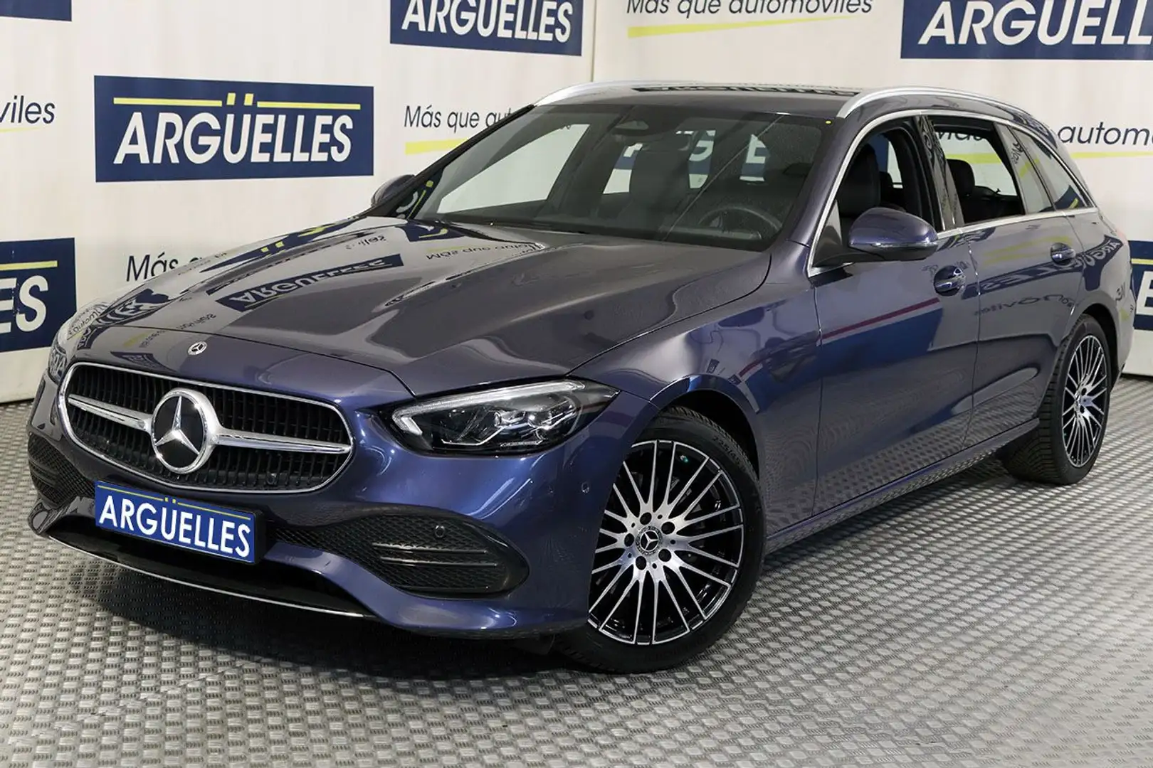 Mercedes-Benz C 180 Estate Avantgarde 193cv Azul - 1