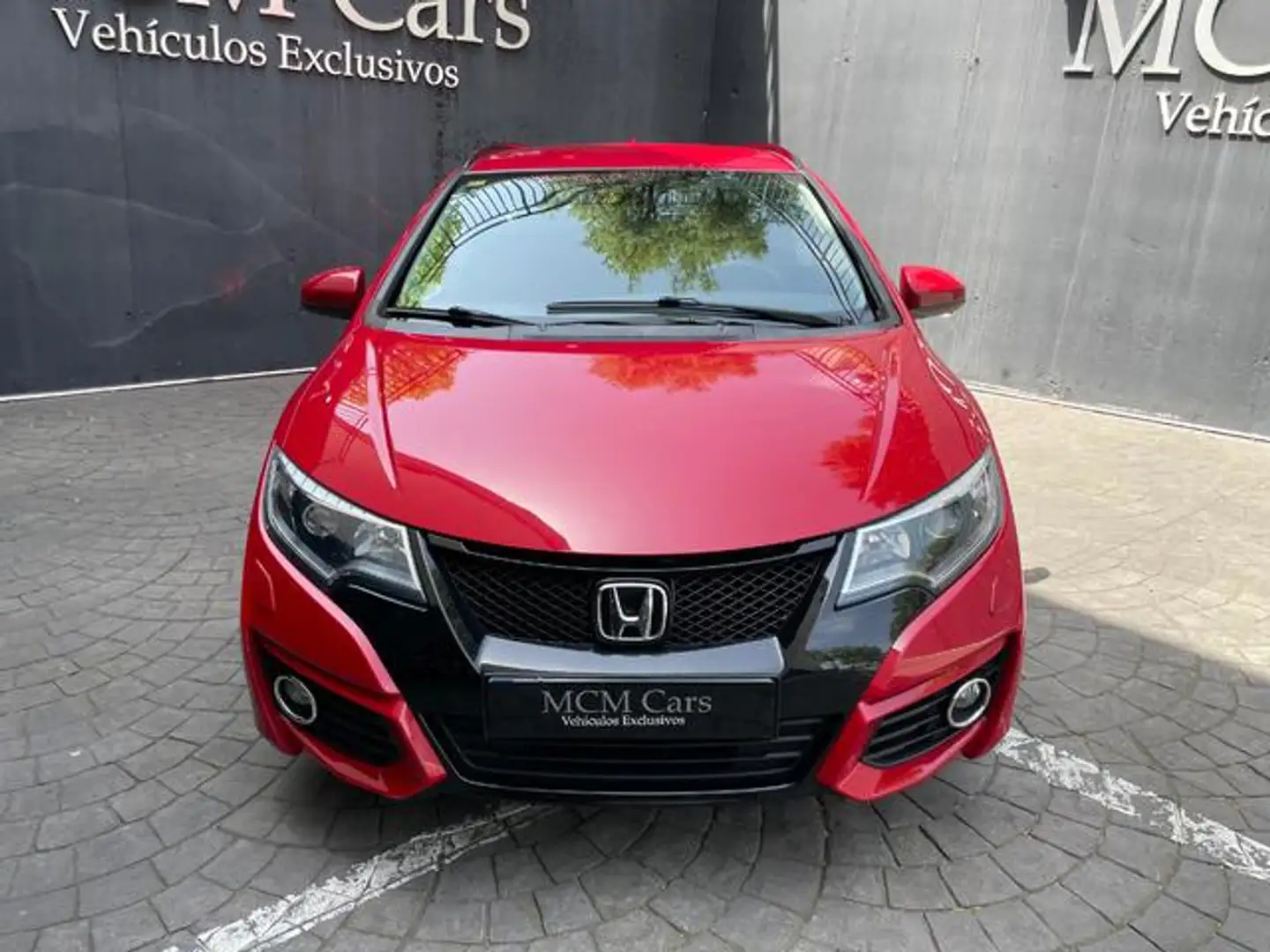 Honda Civic Tourer 1.6 i-DTEC Elegance Rojo - 2