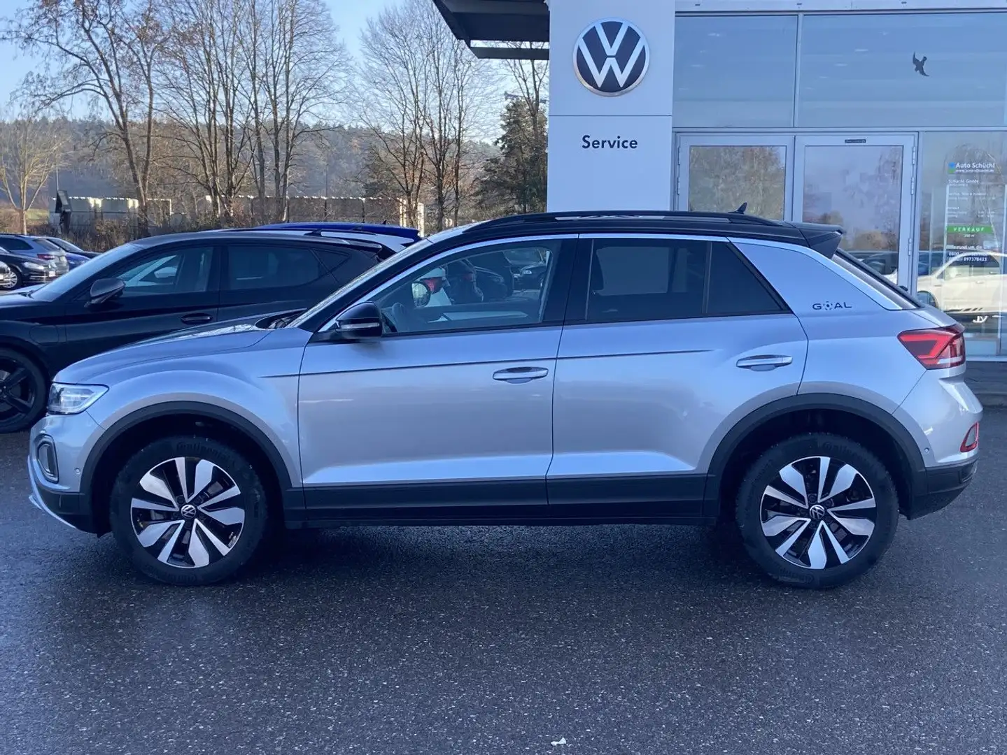 Volkswagen T-Roc 2.0 TDI DSG Goal AHK+APP-CONNECT+17"+PARKA Silber - 2