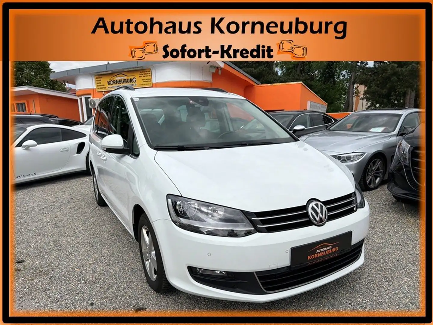 Volkswagen Sharan Comfortline *1.Besitz*7.Sitzer*PDC*Klima*Navi* Weiß - 1