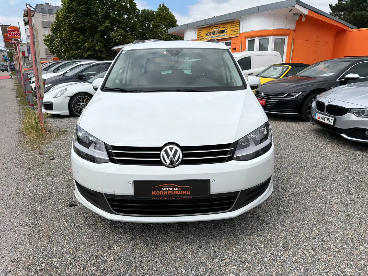 Volkswagen Sharan Comfortline *1.Besitz*7.Sitzer*PDC*Klima*Navi* Weiß - 2