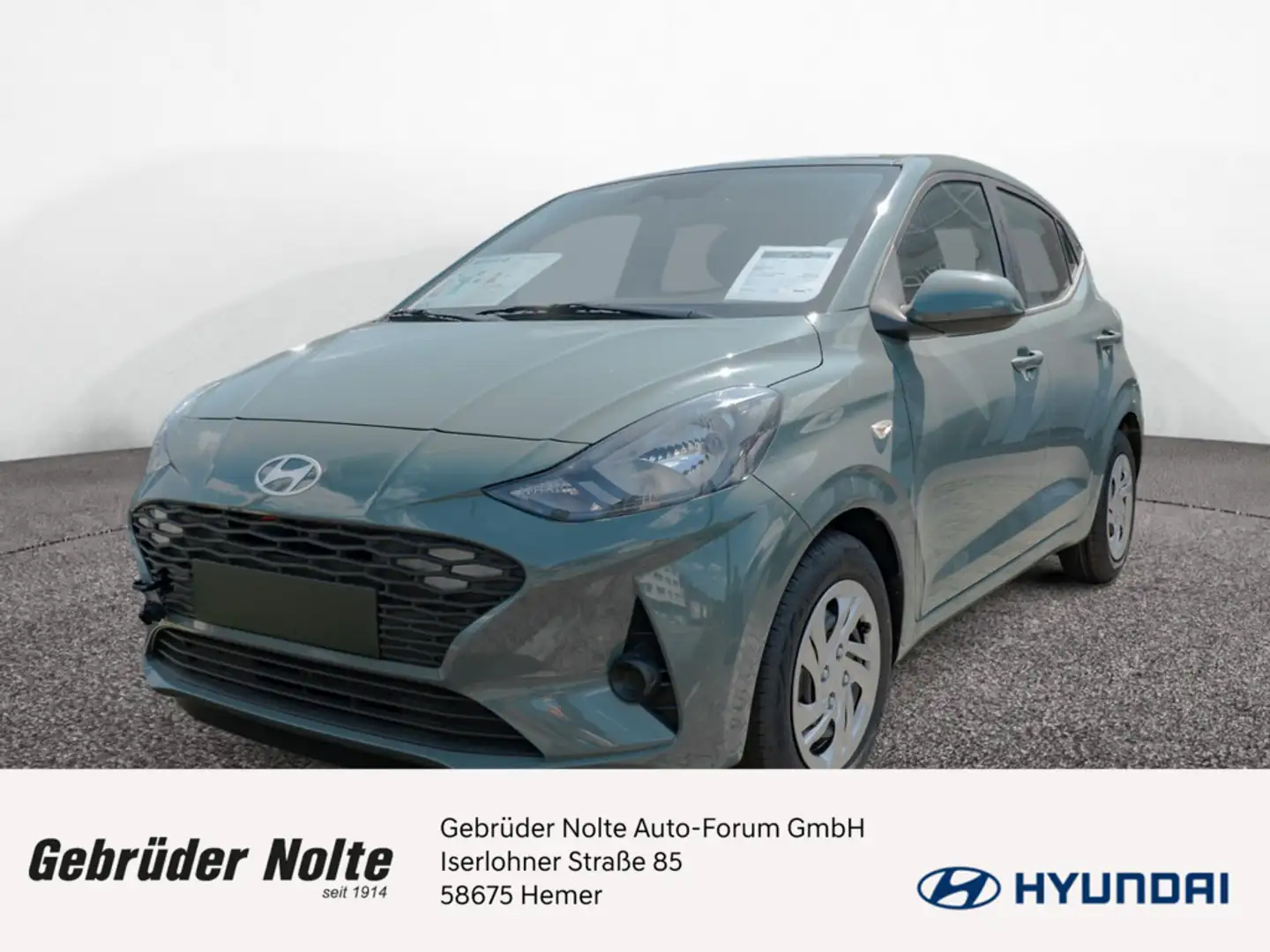 Hyundai i10 1.0 Select KLIMA PDC KAMERA NAVI FACELIFT Zielony - 1