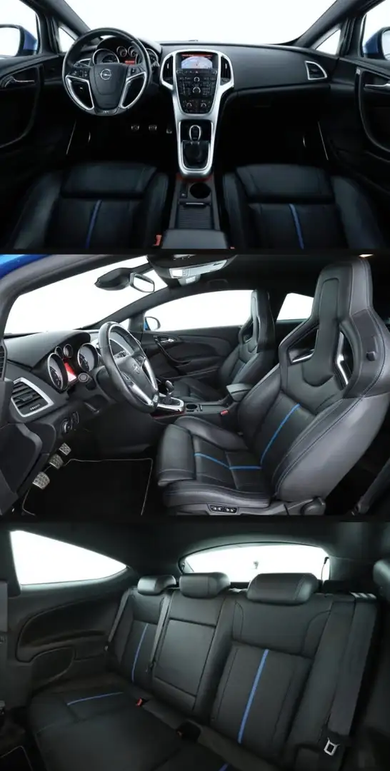 Opel Astra OPC 2L Turbo Euro 6 Blau - 2