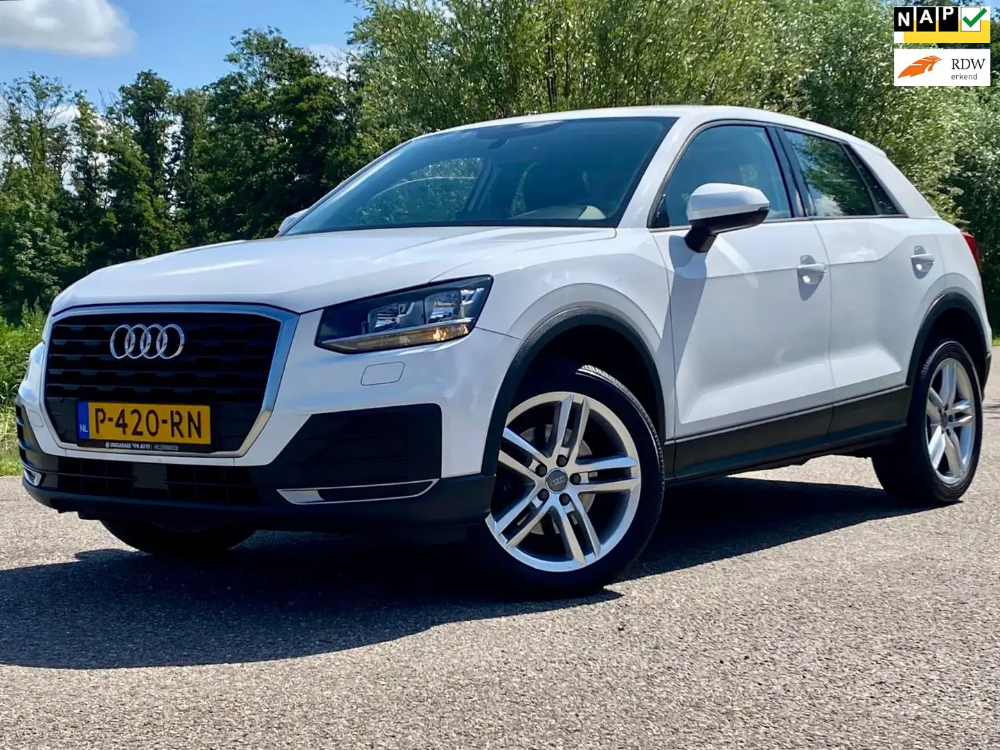 Audi Q2 1.0 TFSI Sport Pro Line 5DRS NAVI NAP AIRCO 116PK Wit - 1