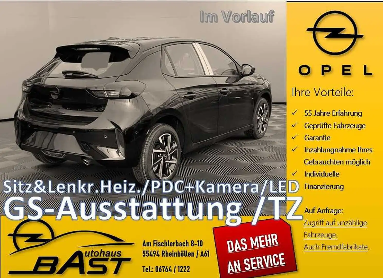 Opel Corsa -F YES Facelift TAGESZULASSUNG 100PS - 1