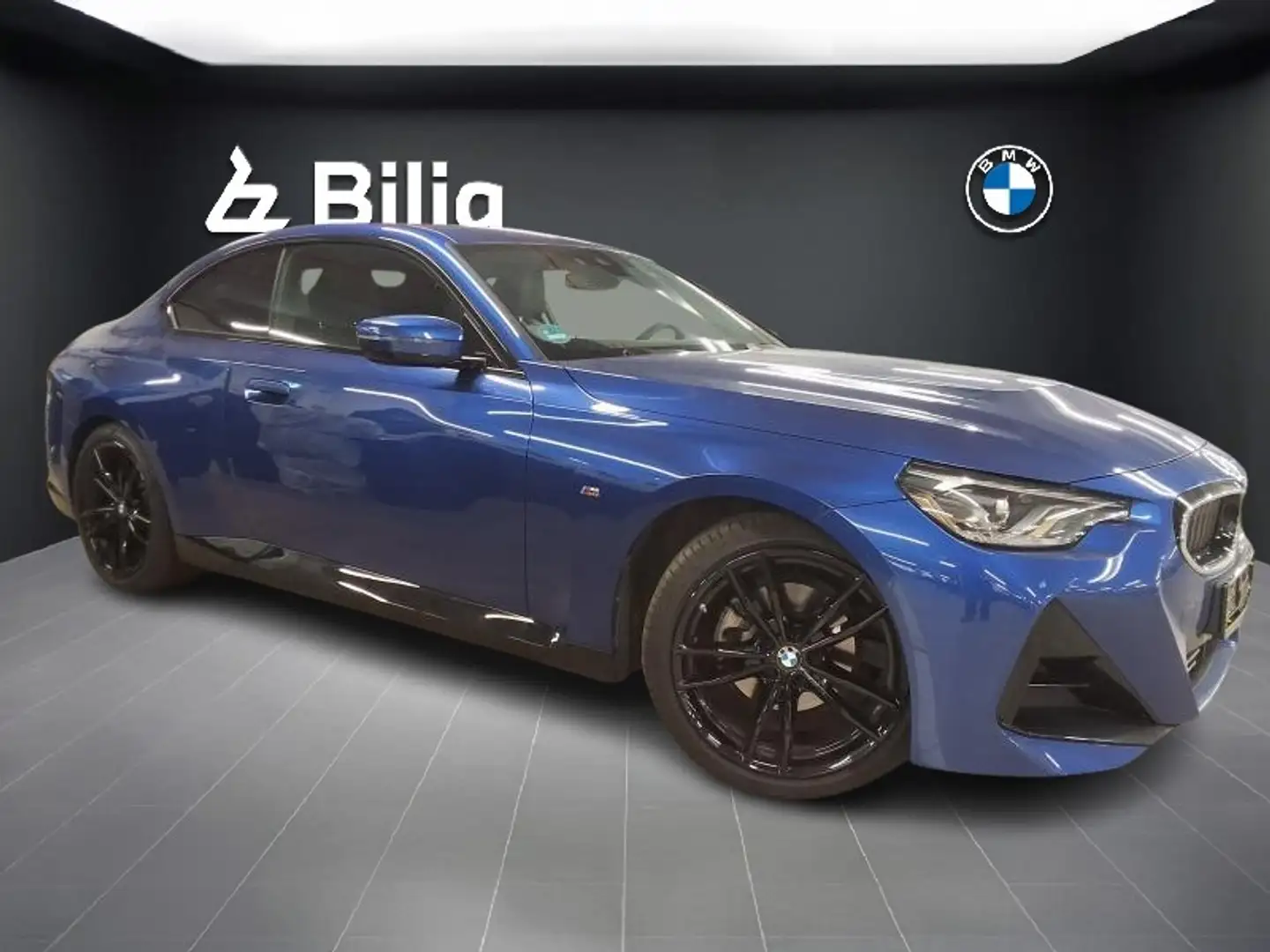 BMW 220 220i pack M 2024 Bleu - 2