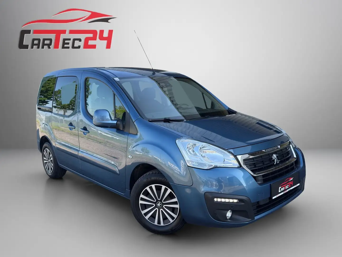 Peugeot Partner Tepee Active 1,6 BHDI 100 S&S *1. Besitz, RFK* Bleu - 1