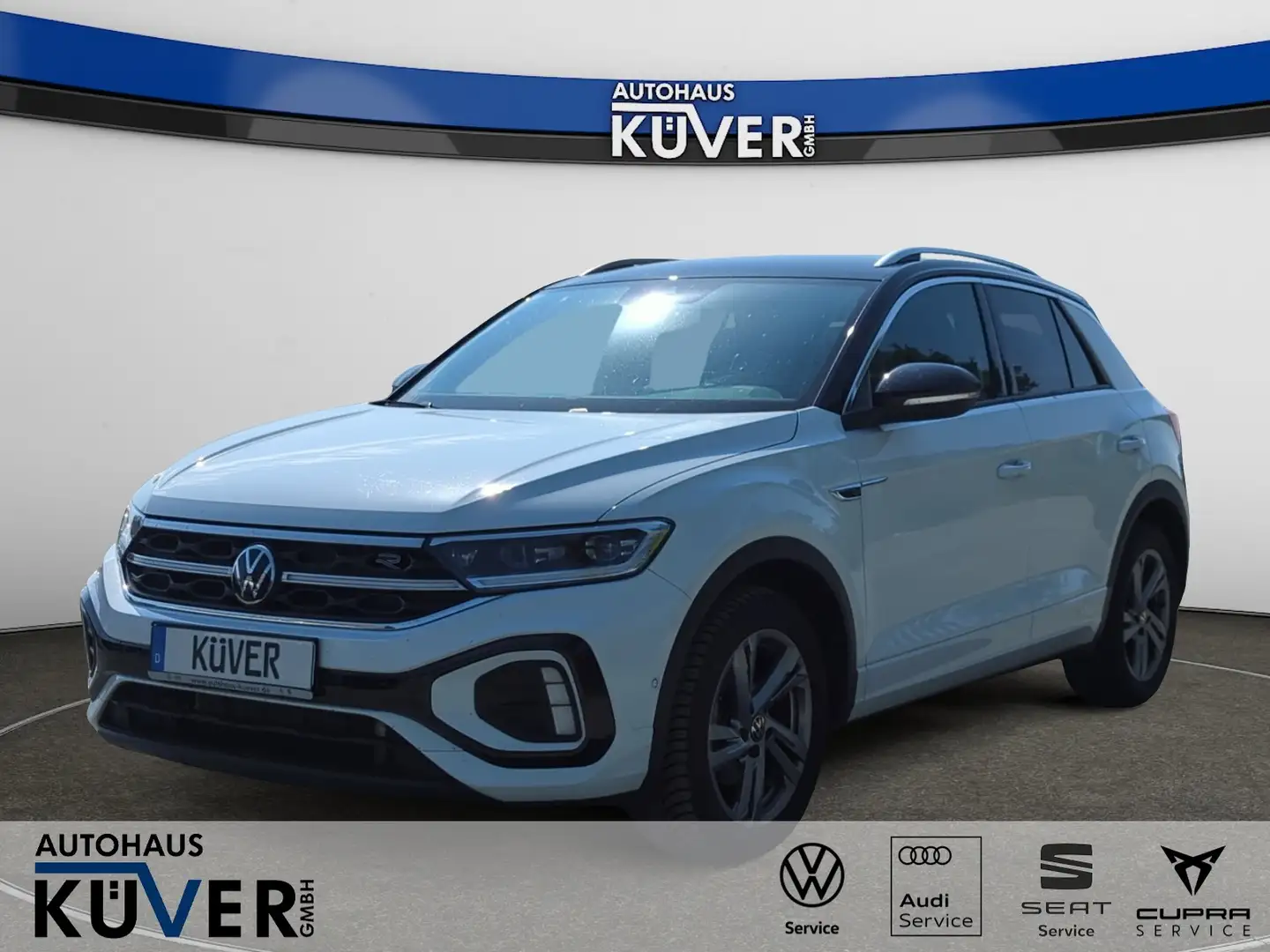 Volkswagen T-Roc R-Line 1,5 TSI DSG Navi+ACC+Matrix+17´´ Weiß - 1