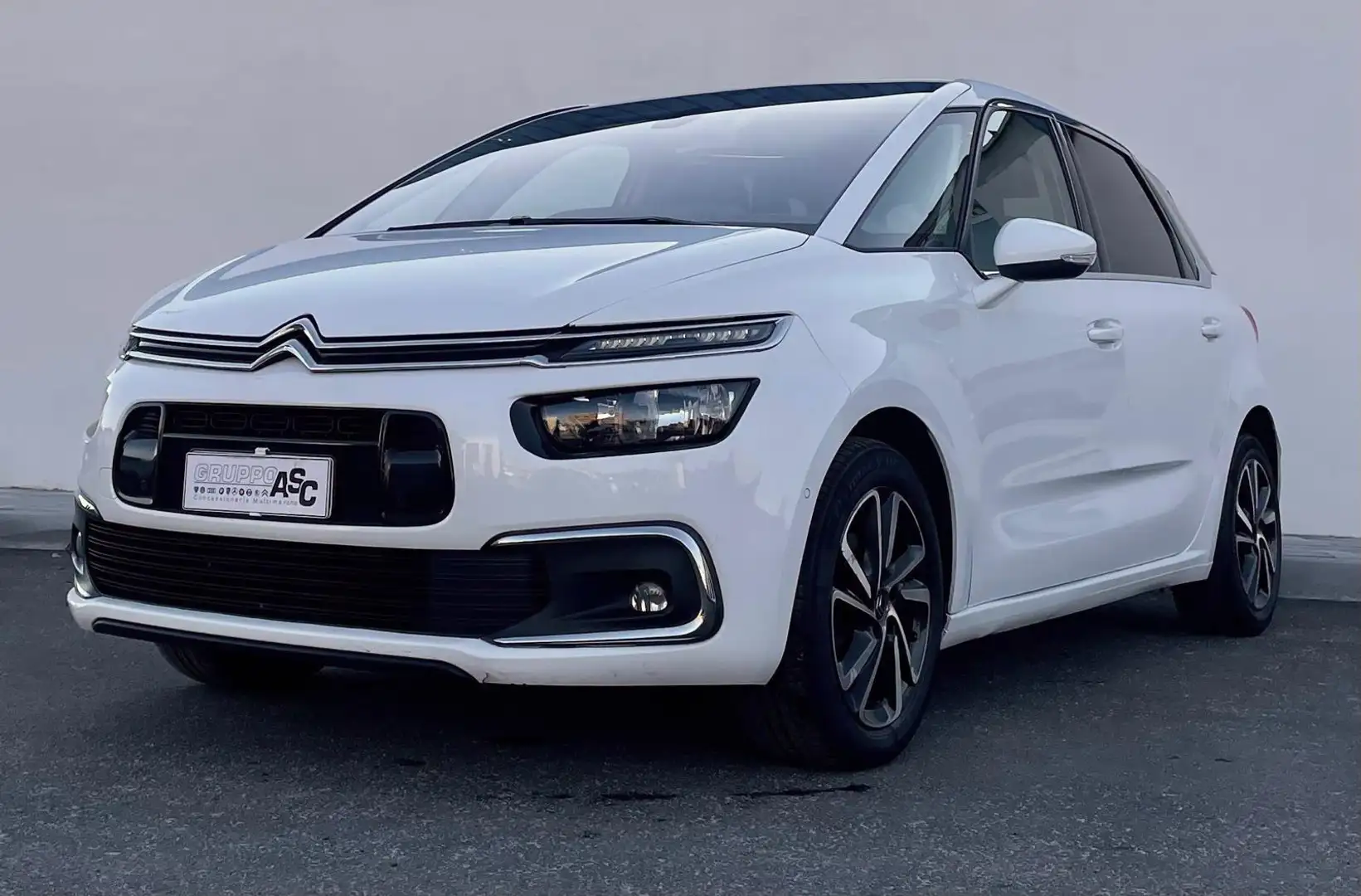 Citroen C4 Picasso 1.6 bluehdi 120 CV Shine 5 POSTI Biały - 1