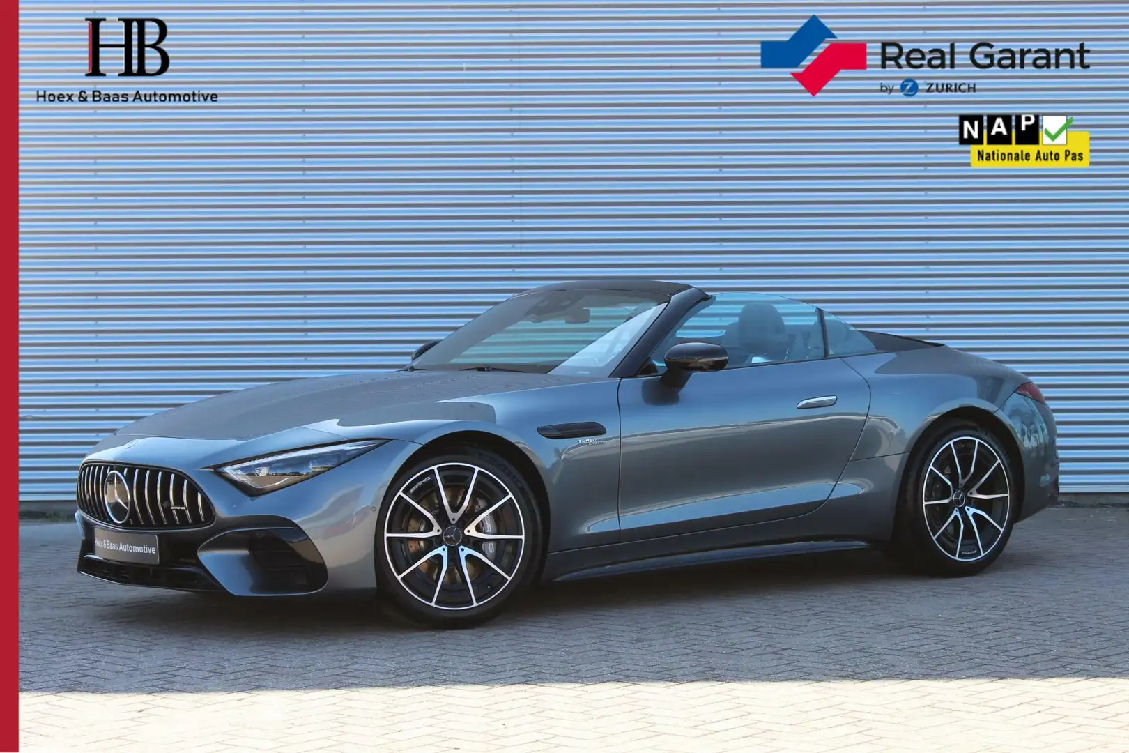 Mercedes-Benz SL 43 AMG Roadster Premium Plus/Achterasbesturing Gri - 1