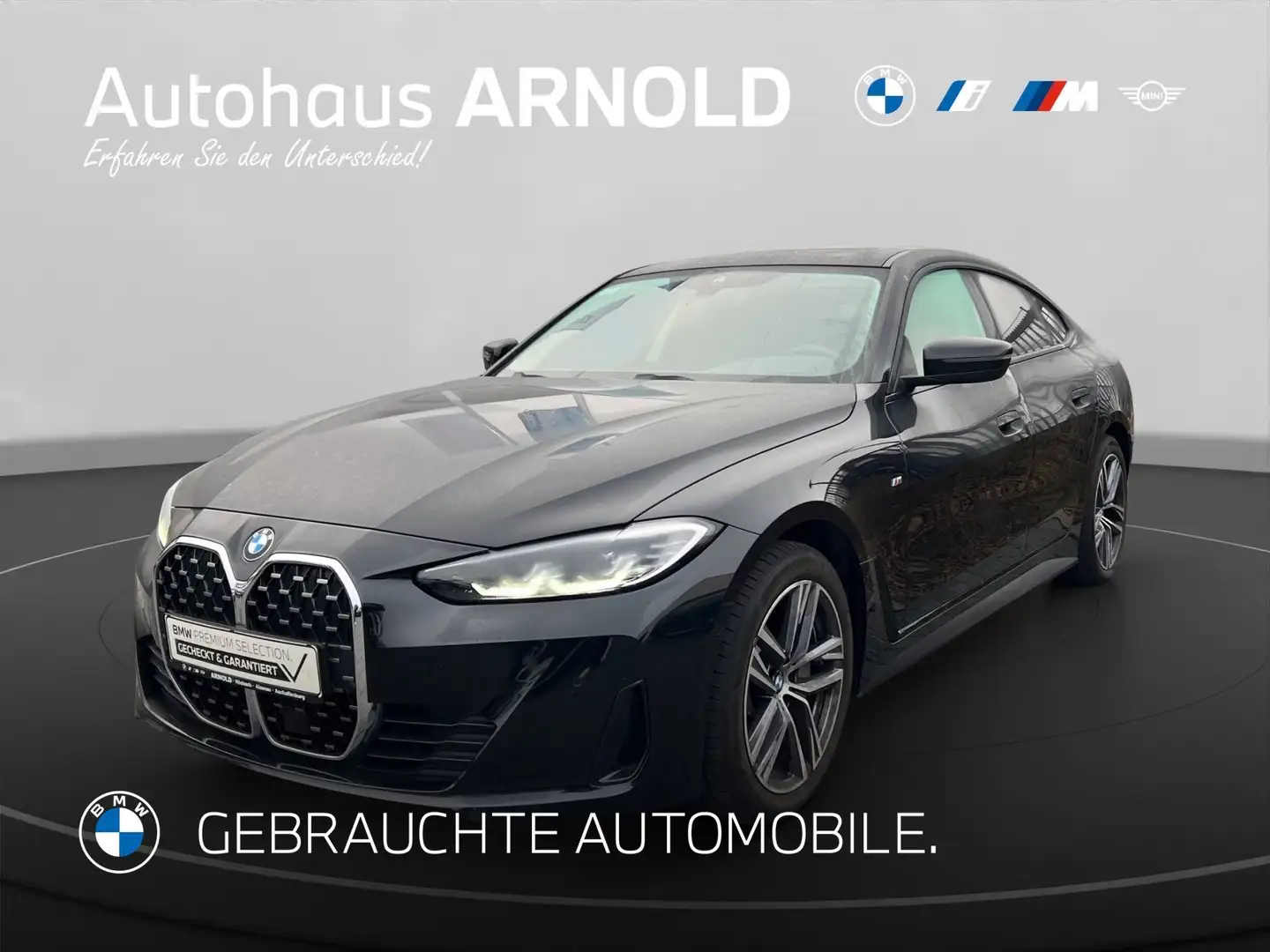 BMW 430 i Gran Coupé Schiebedach Lenkradhzg. Sitzhzg. Schwarz - 1