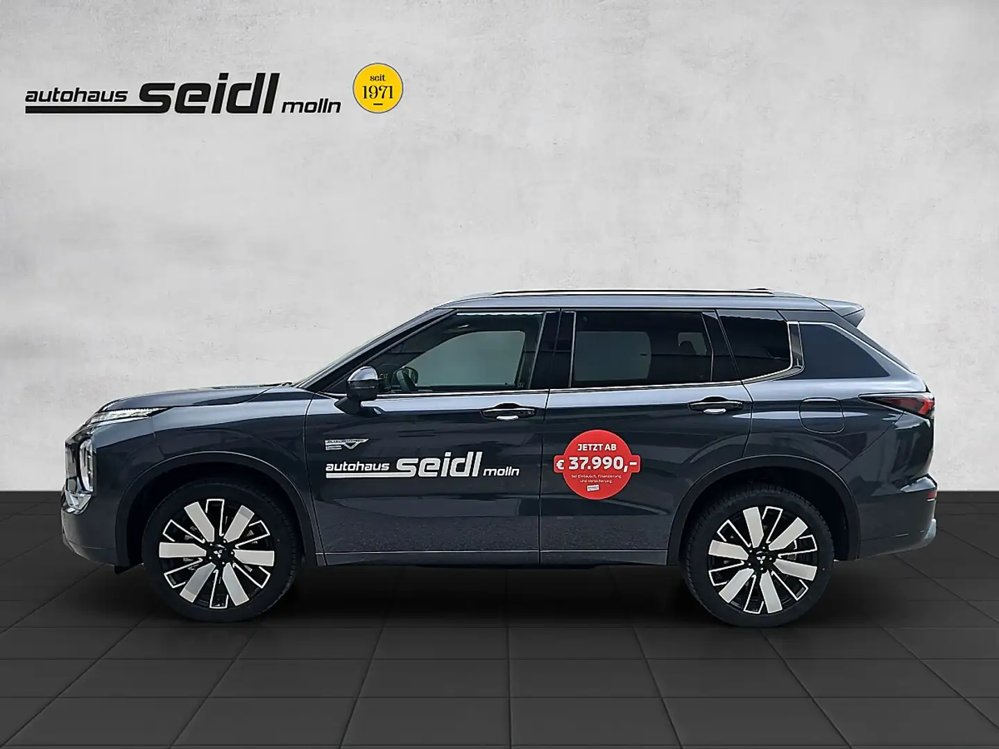 Mitsubishi Outlander 2,4 PHEV S-AWC Diamond Systemleistung 306PS * a... Grau - 2