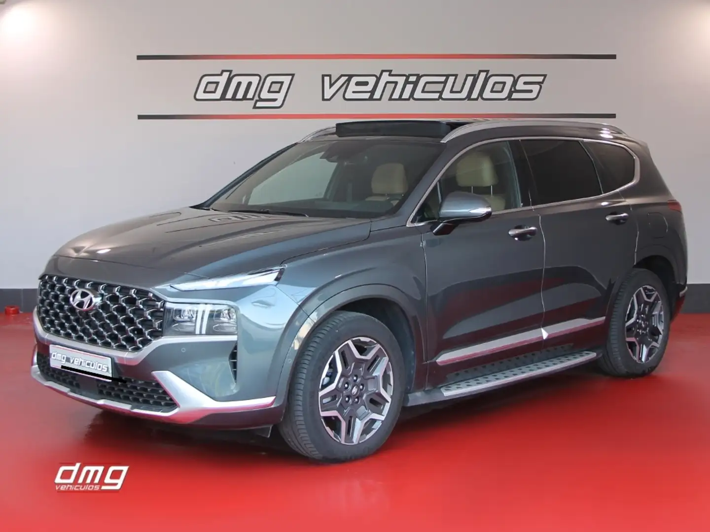 Hyundai SANTA FE 1.6TGDI PHEV Style 7pl 4WD 6AT Grau - 2
