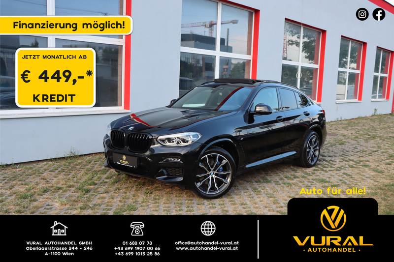 BMW X4 xDrive 30 d M-Sport | PANORAMA | Head-UP | LEDER |