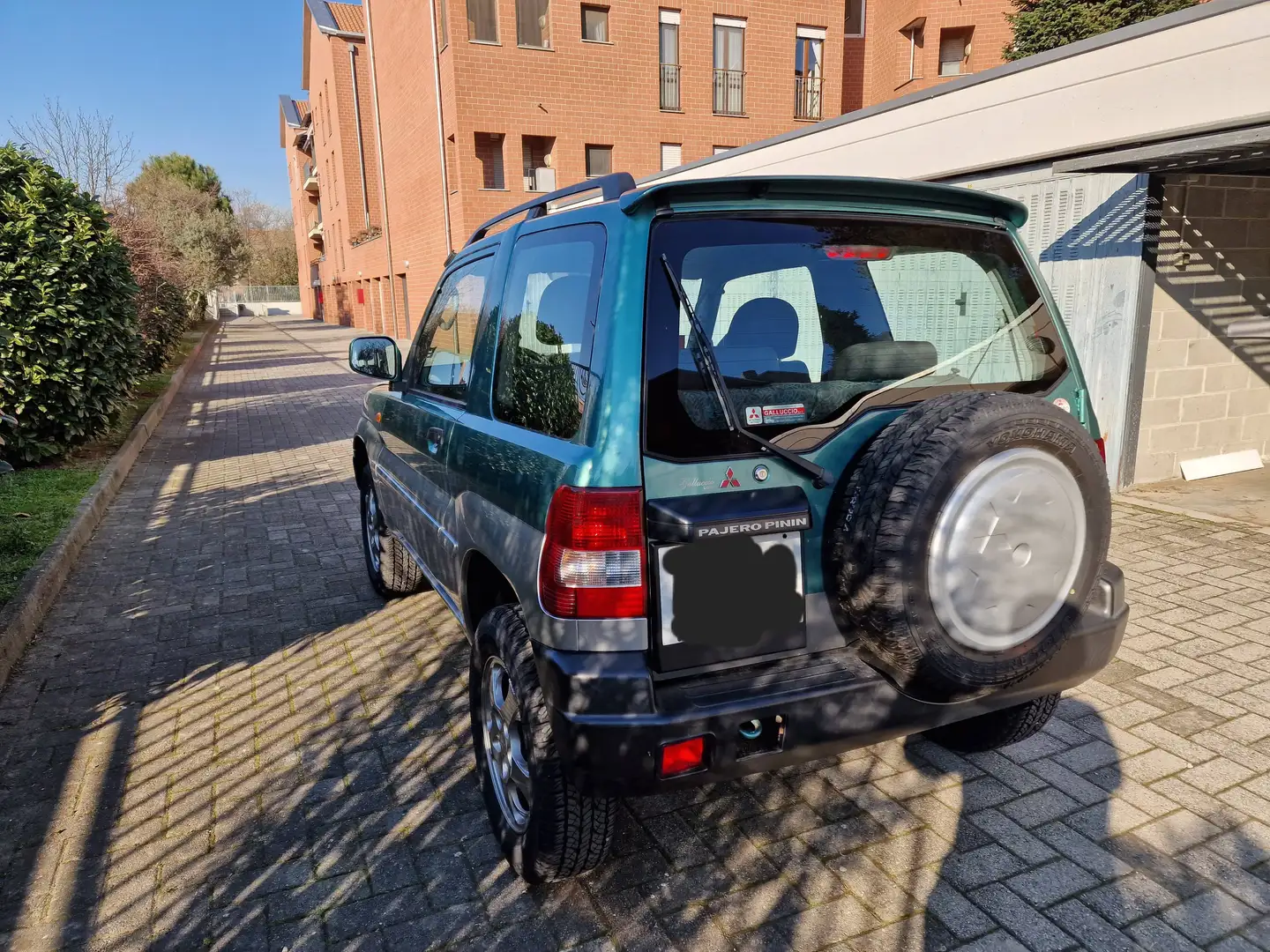 Mitsubishi Pajero Pinin Pajero Pinin 3p 1.8 gdi 16v Target Grün - 2