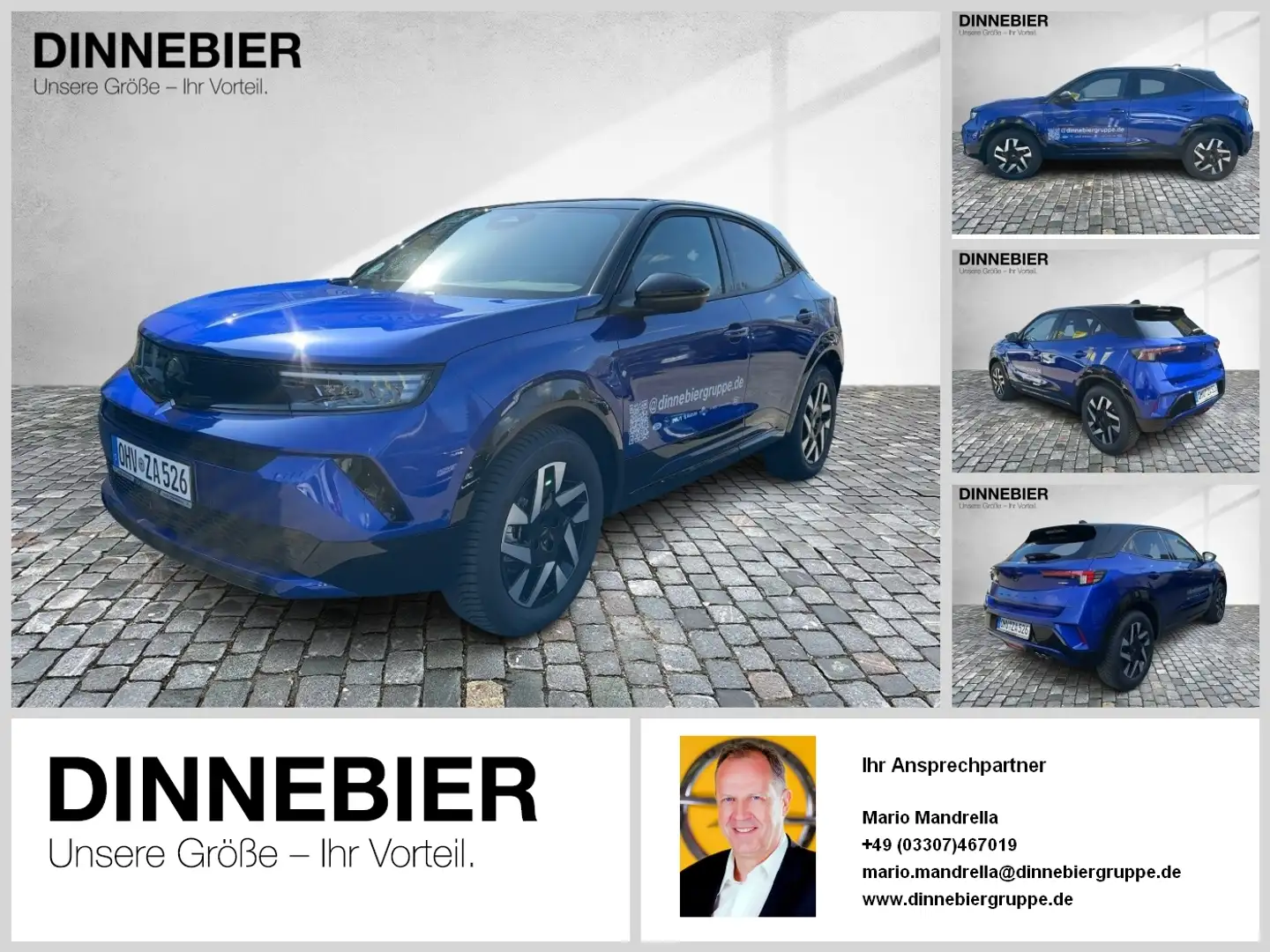 Opel Mokka GS LED+Kamera+Navigation+Allwetter+SHZ Azul - 1
