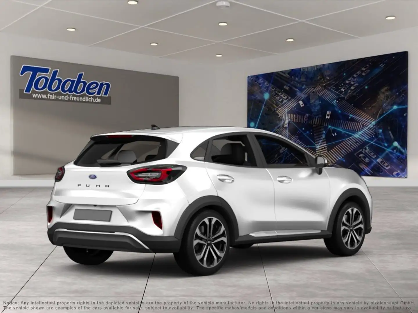 Ford Puma Titanium + Winterpaket + Allwetter Weiß - 2