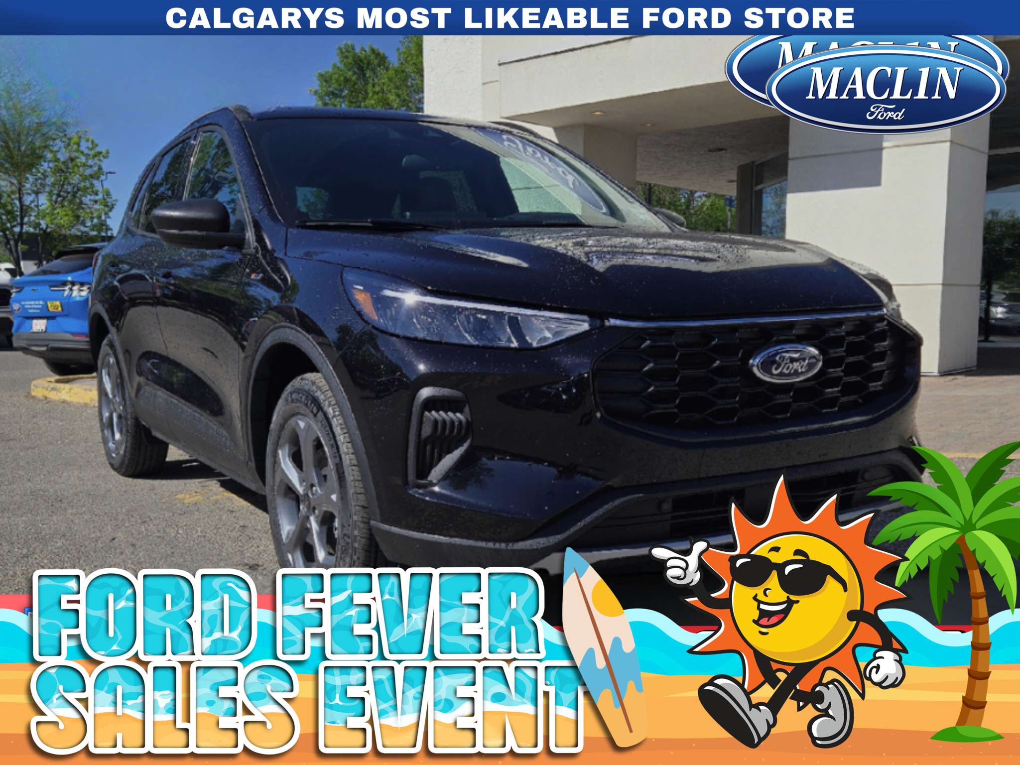 Black 2025 Ford Escape SUV / Crossover All-Wheel Drive Automatic