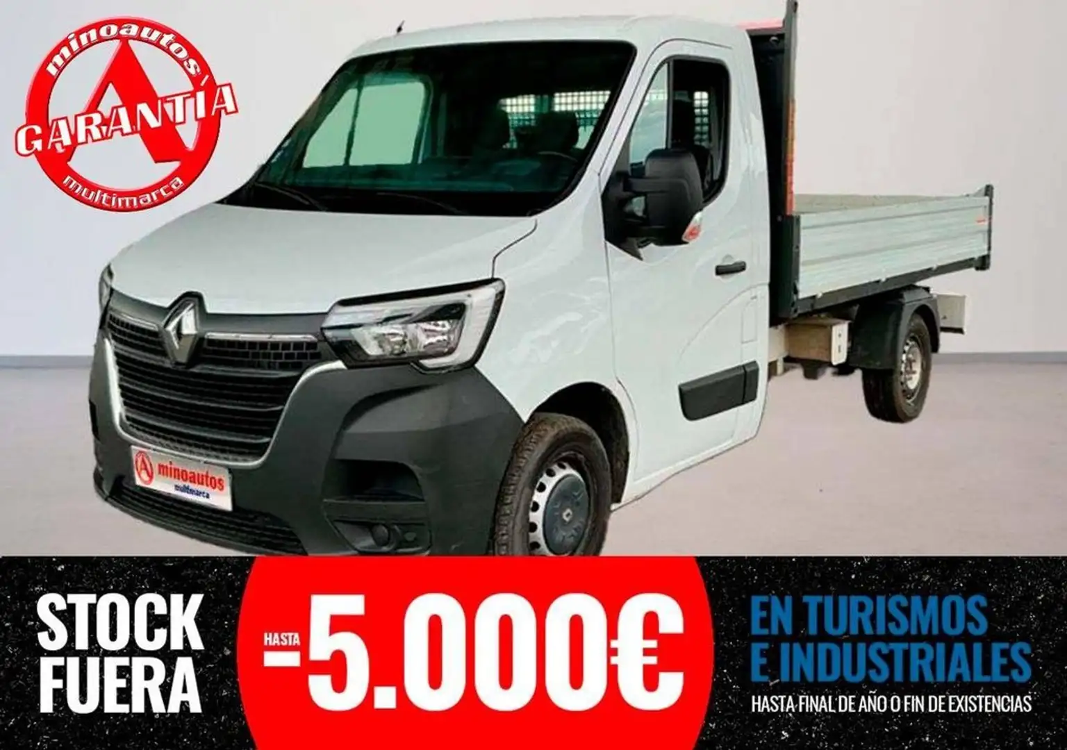 Renault Master CAJA ABIERTA 3.5T L2 2.3 DCI 135 CV Blanco - 1
