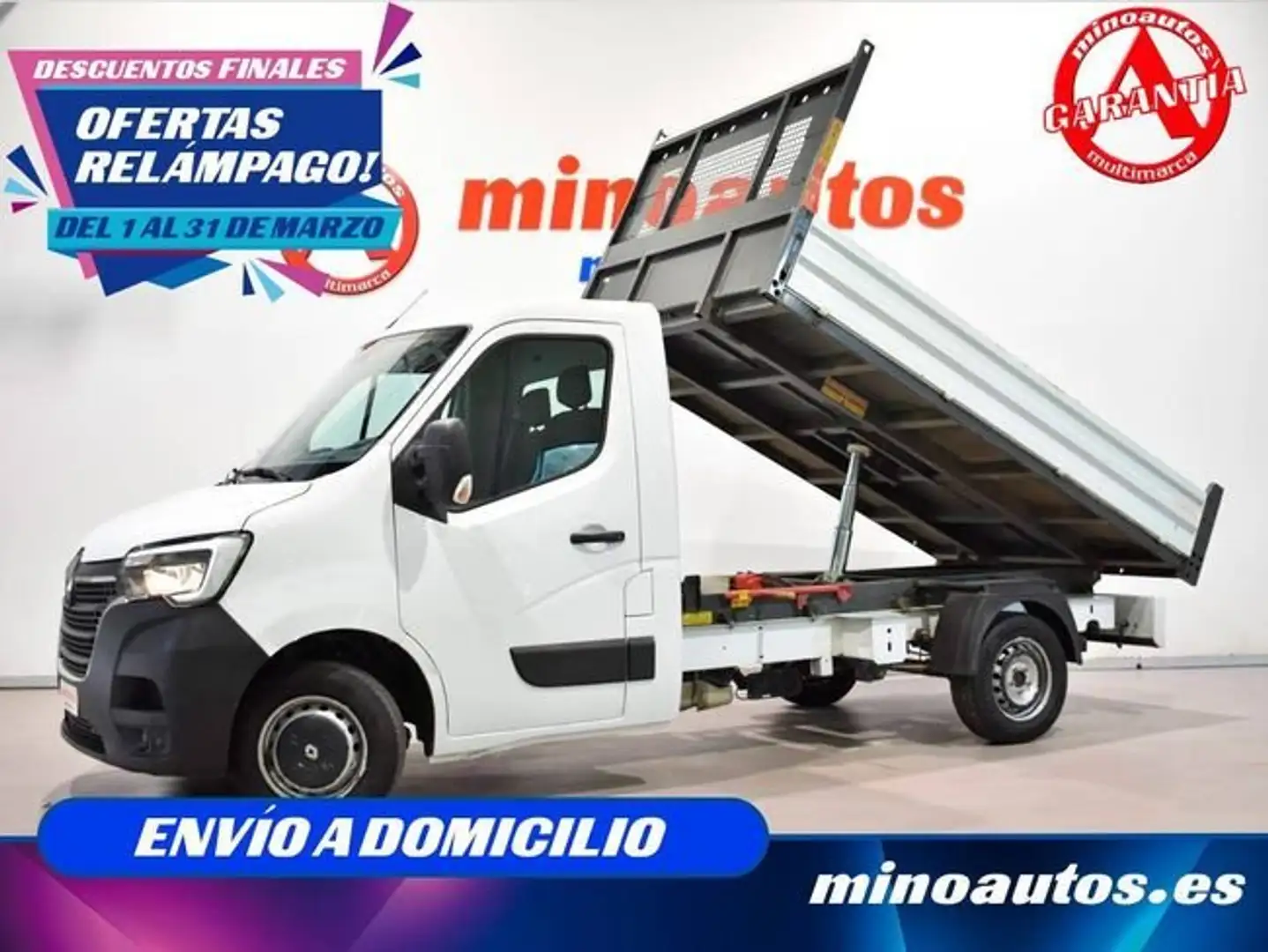 Renault Master CAJA ABIERTA 3.5T L2 2.3 DCI 135 CV Blanco - 1