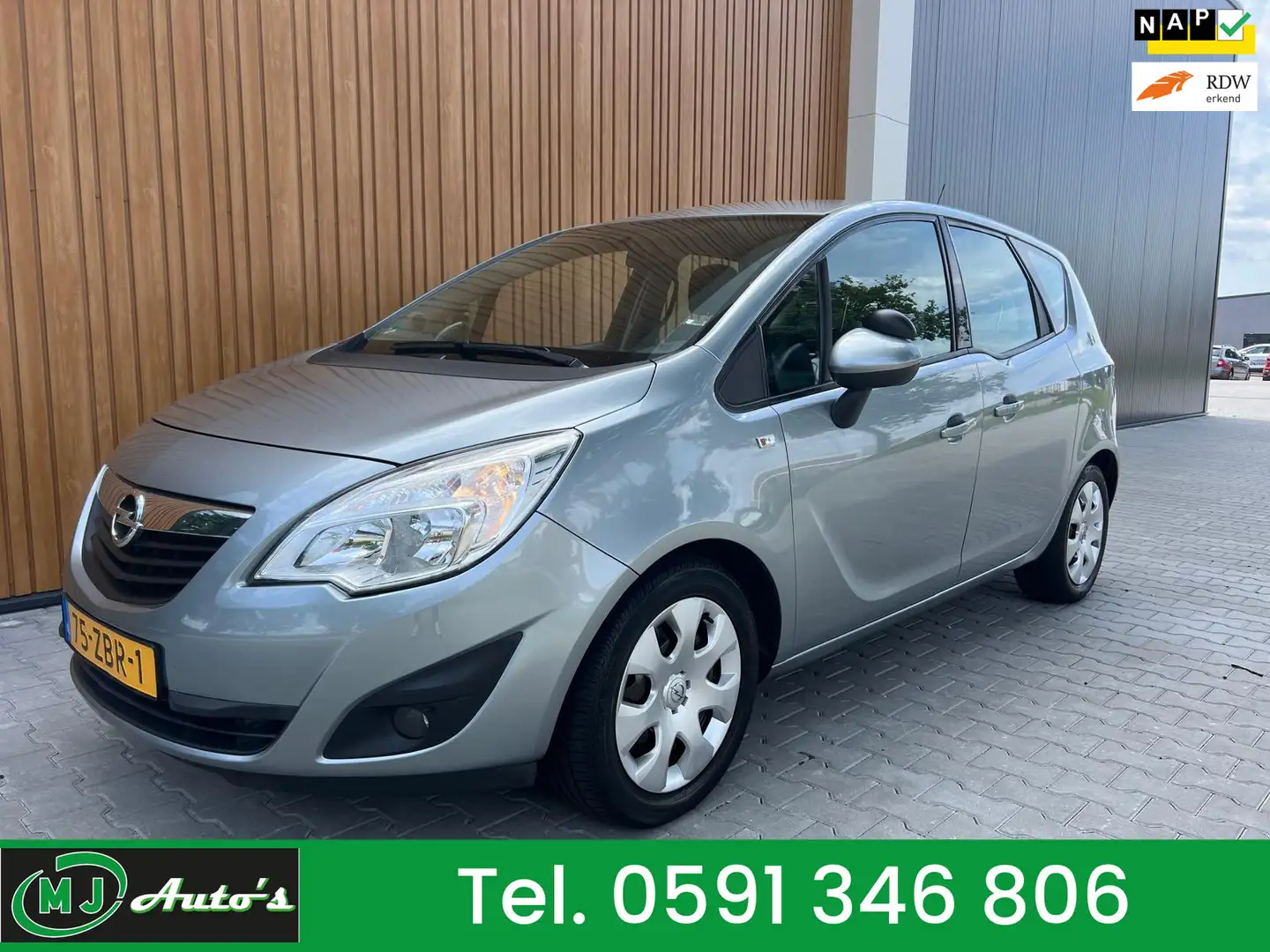 Opel Meriva 1.4 TURBO BUSINESS EDITION BJ012 LPG-G3 Grau - 1