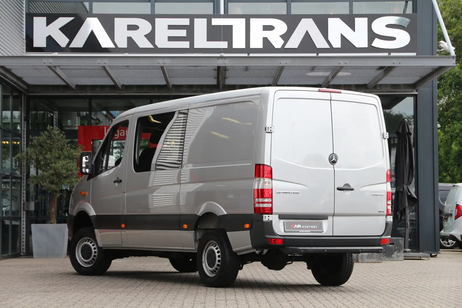 Mercedes-Benz Sprinter 316 CDI | Aut. | DC | 4X4 / ZG3 | MARGE | Airco | Grijs - 2