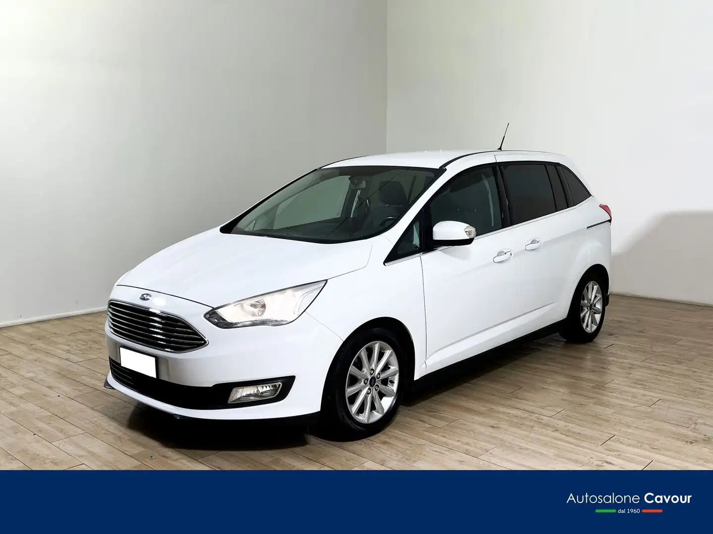 Ford C-Max C-Max7 1.5 TDCi 120CV Start&Stop Titanium Weiß - 1