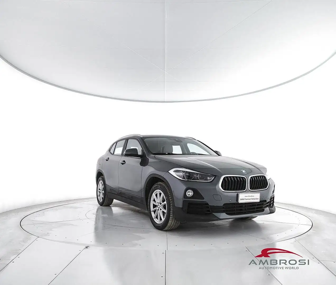 BMW X2 sDrive18d Auto Grigio - 2