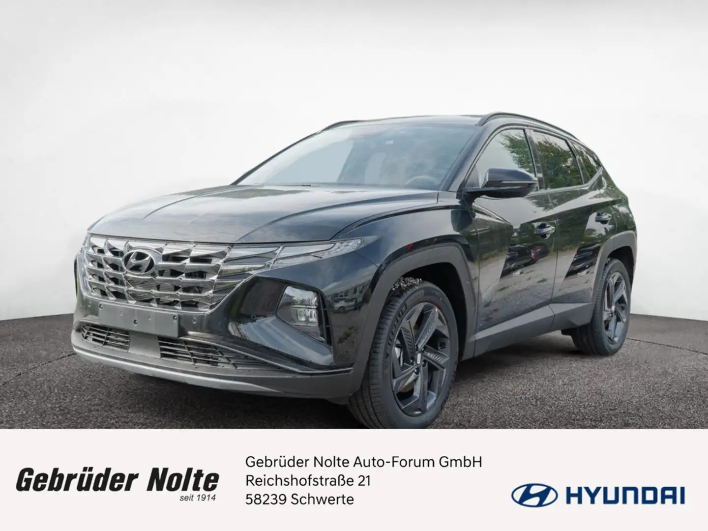Hyundai TUCSON 1.6 Advantage Hybrid SHZ NAVI ACC LED Black - 1