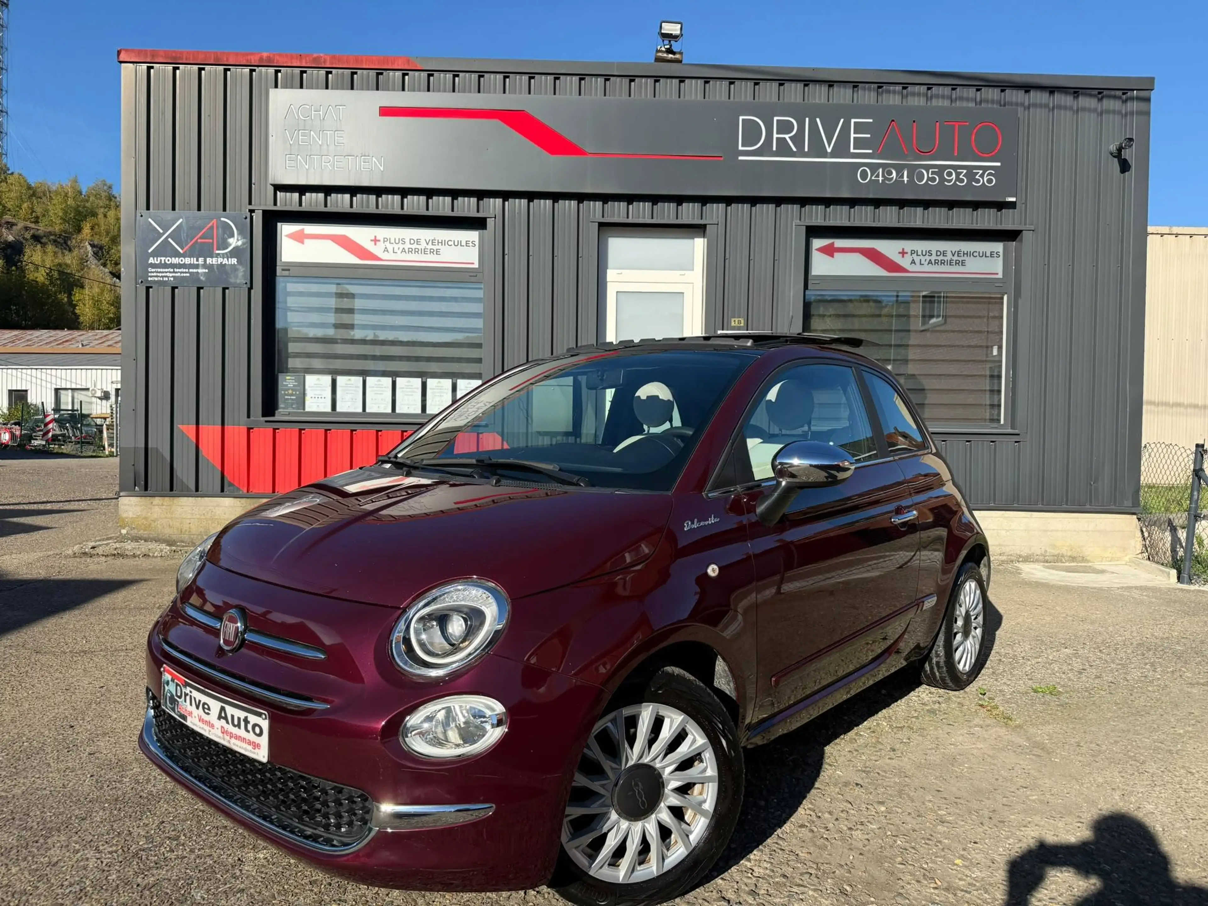 Fiat 500 1.0 Dolcevita / Toit Ouvrant / Carplay / Capteurs / Led / Garantie