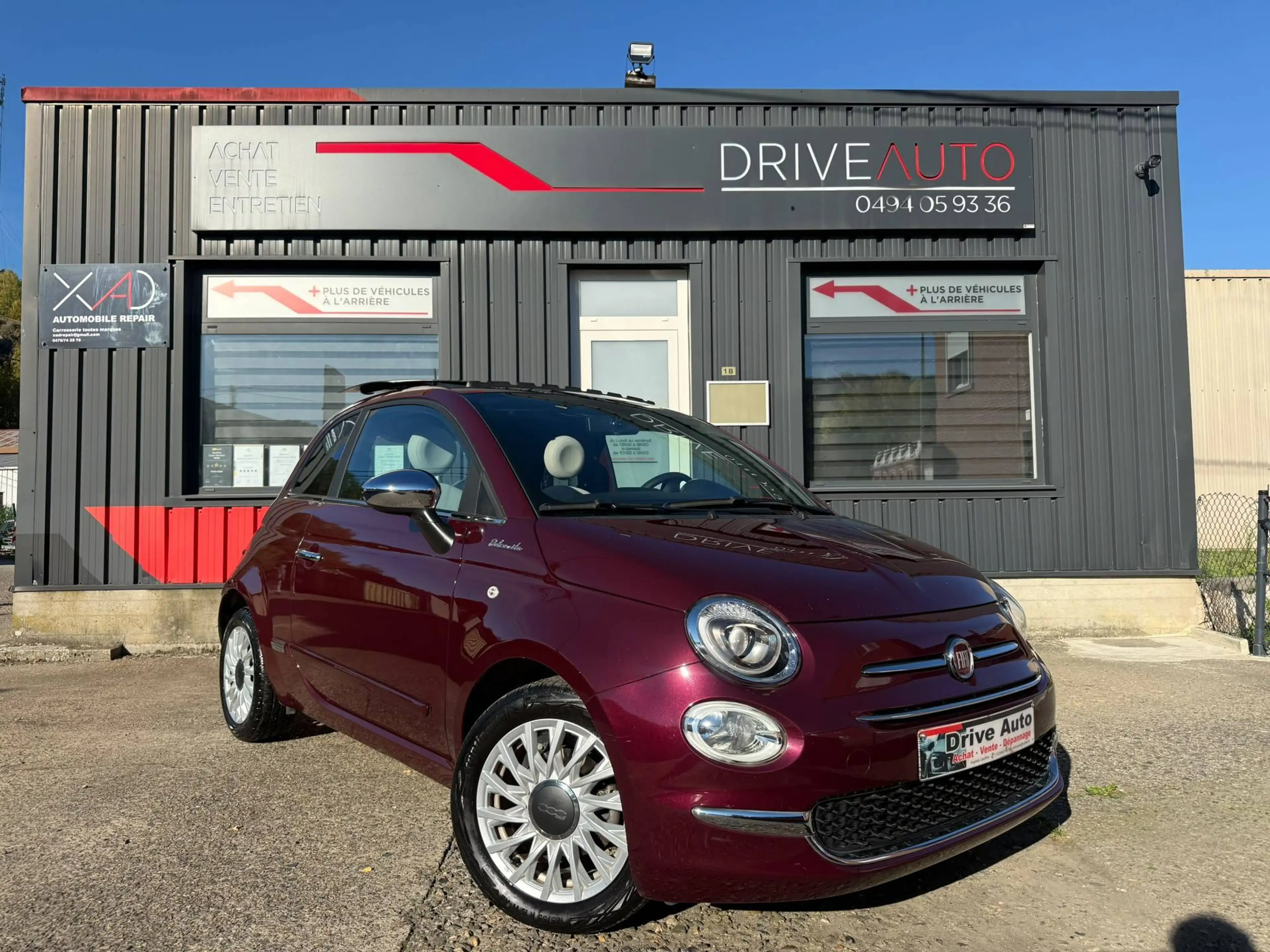 Fiat 500 1.0 Dolcevita / Toit Ouvrant / Carplay / Capteurs / Led / Garantie — photo 2