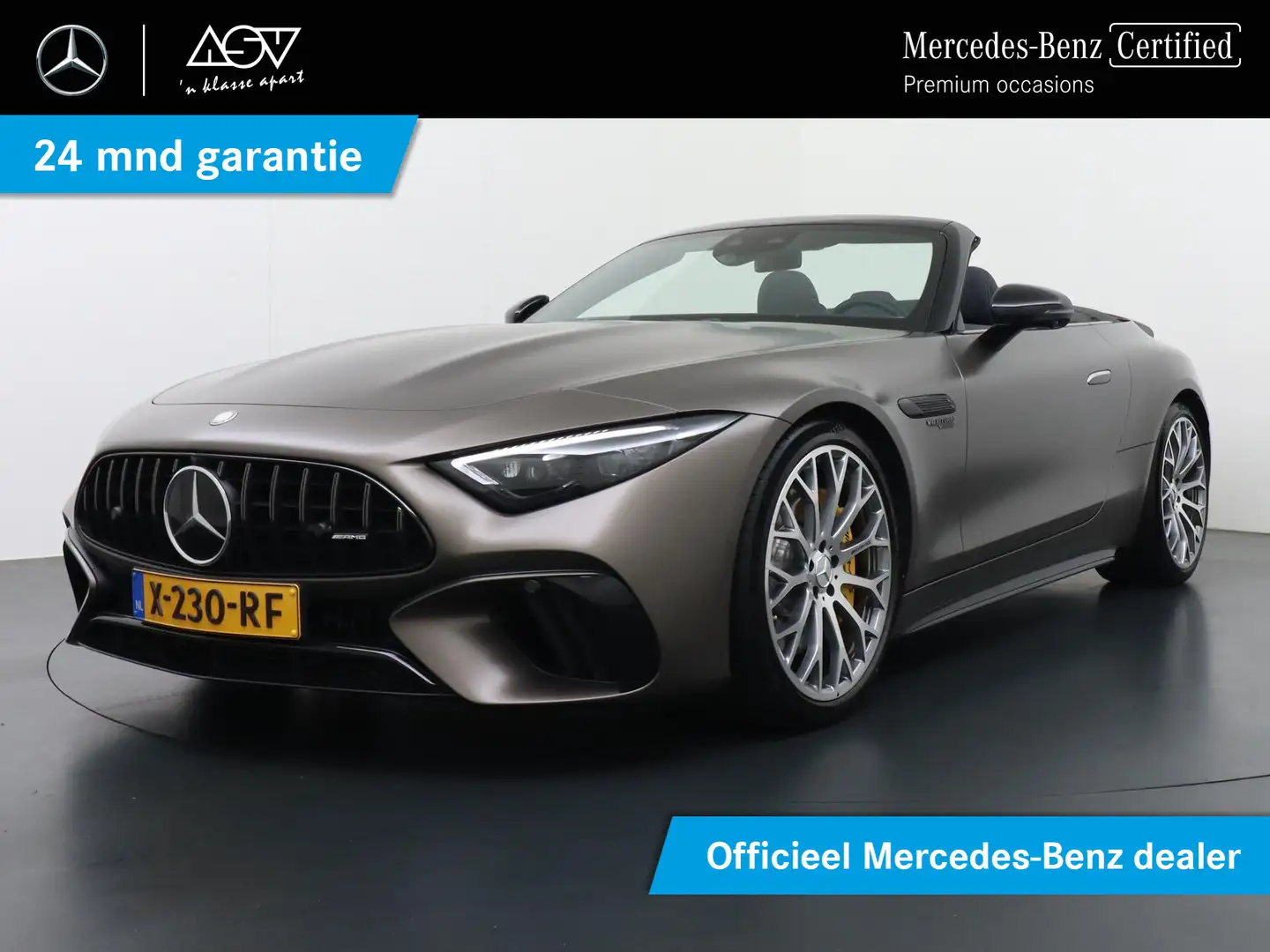 Mercedes-Benz SL 63 AMG Roadster 4MATIC+ AMG Nightpakket, Burmester High-E Grijs - 1
